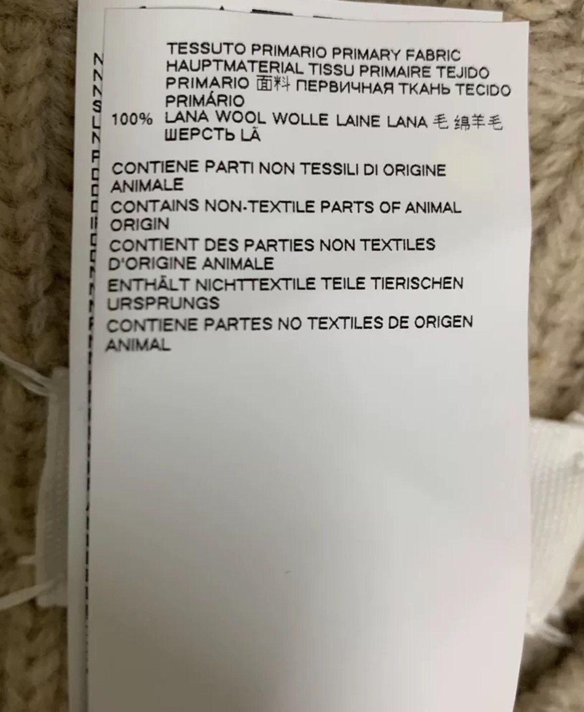 Maison Margiela MAISON MARGIELA AW19 show style pure wool sweater jacket Size US XS / EU 42 / 0 - 3 Thumbnail