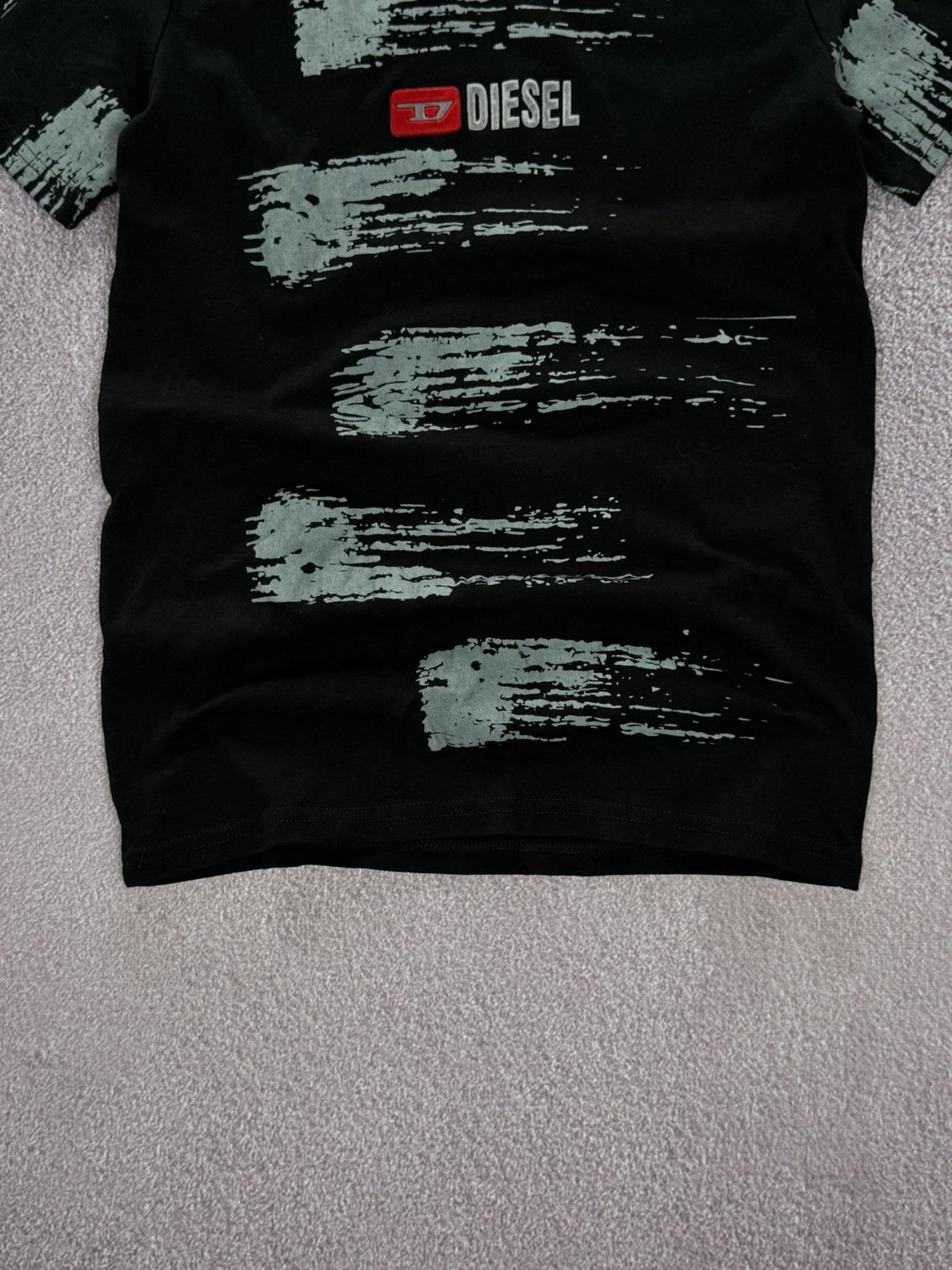 Diesel Y2K Diesel 00s Aesthetic Glamour Design Printed T-shirt Size S / US 4 / IT 40 - 3 Thumbnail
