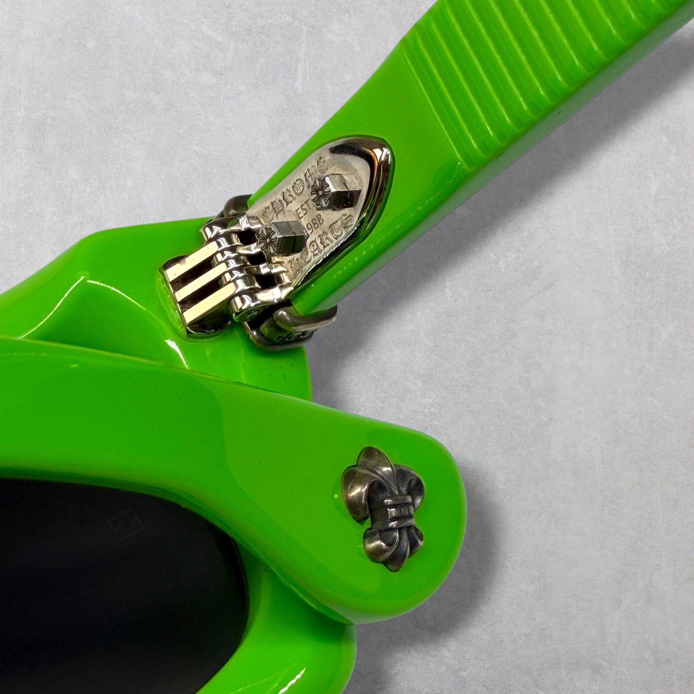 Chrome Hearts Chrome Hearts Steezin Green Sunglasses Size ONE SIZE - 7 Thumbnail