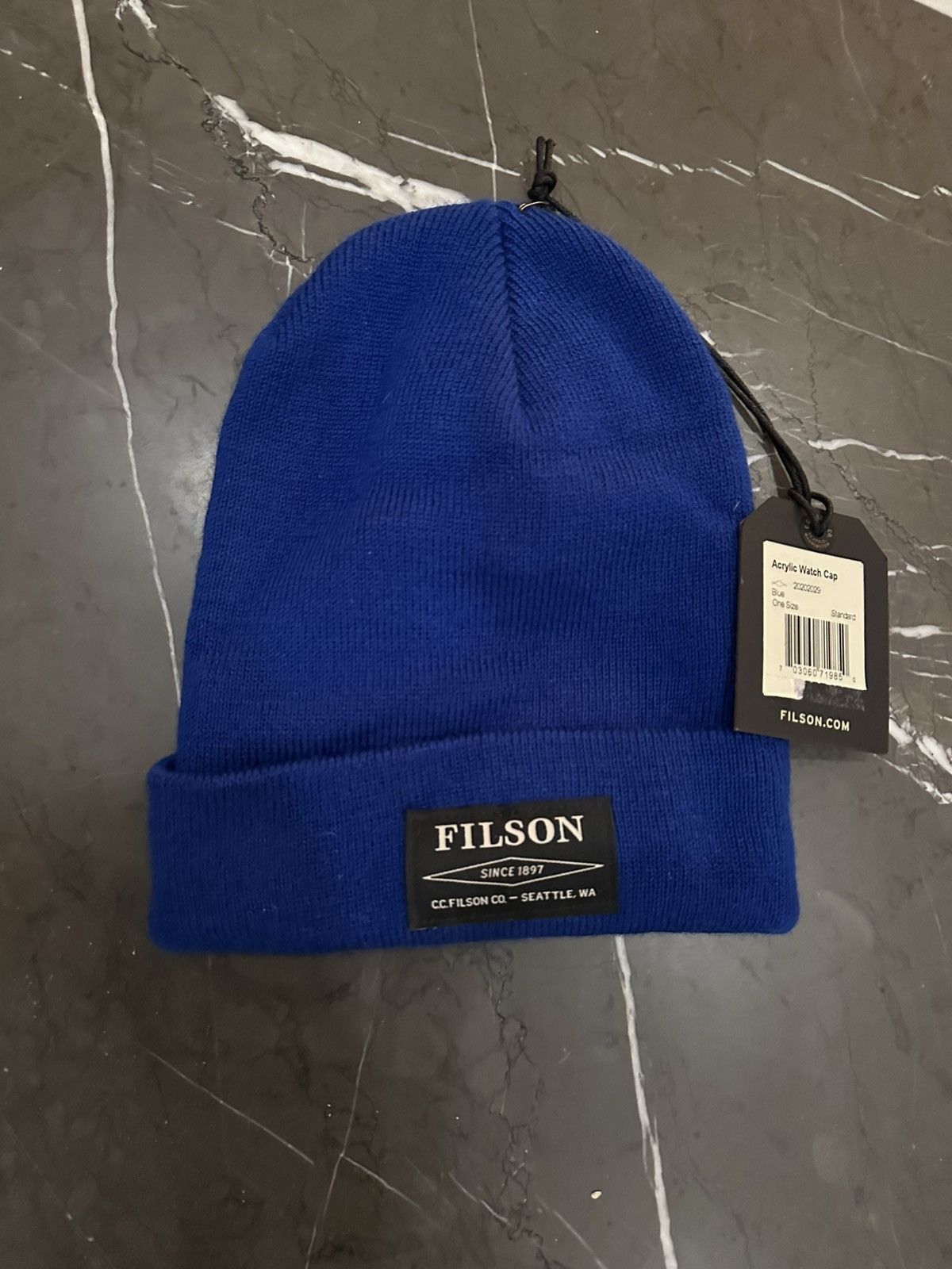 Filson Filson Watch Cap Blue Size ONE SIZE - 1 Thumbnail