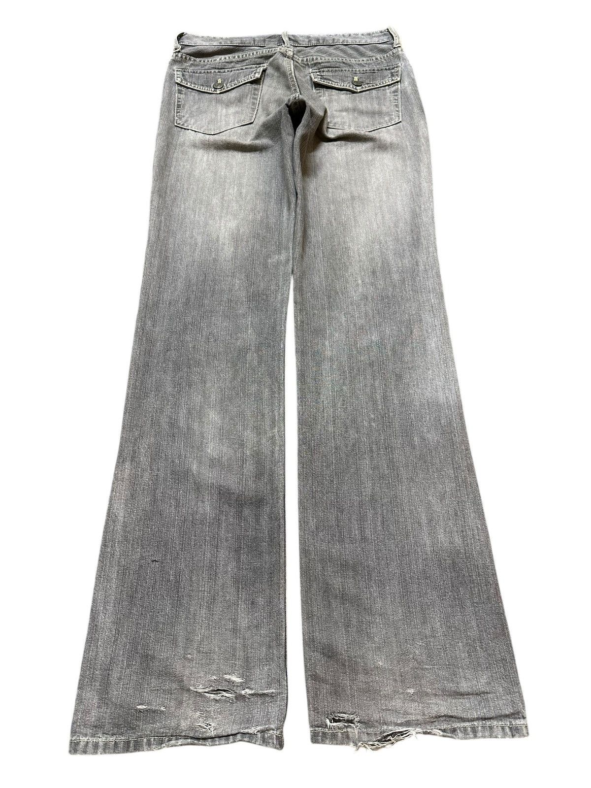 Japanese Brand Vintage Japanese Brand Faded Wash Distressed Style Jeans Size US 30 / EU 46 - 2 Thumbnail