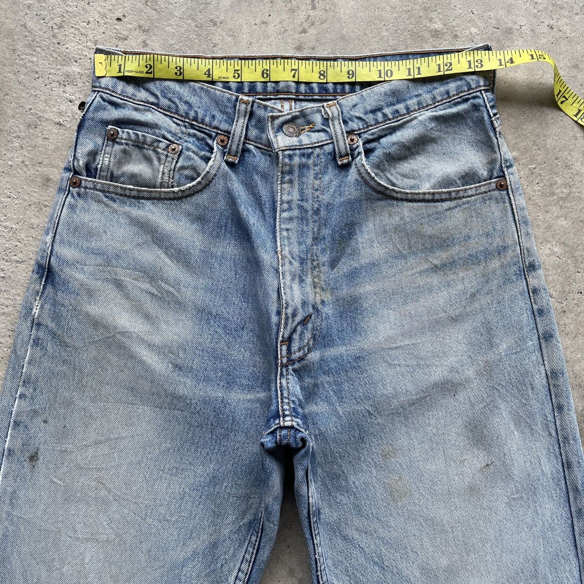 Levi's Vintage Levis Distressed Sick Jeans Faded Wash Dirty Pants Size US 27 - 5 Thumbnail