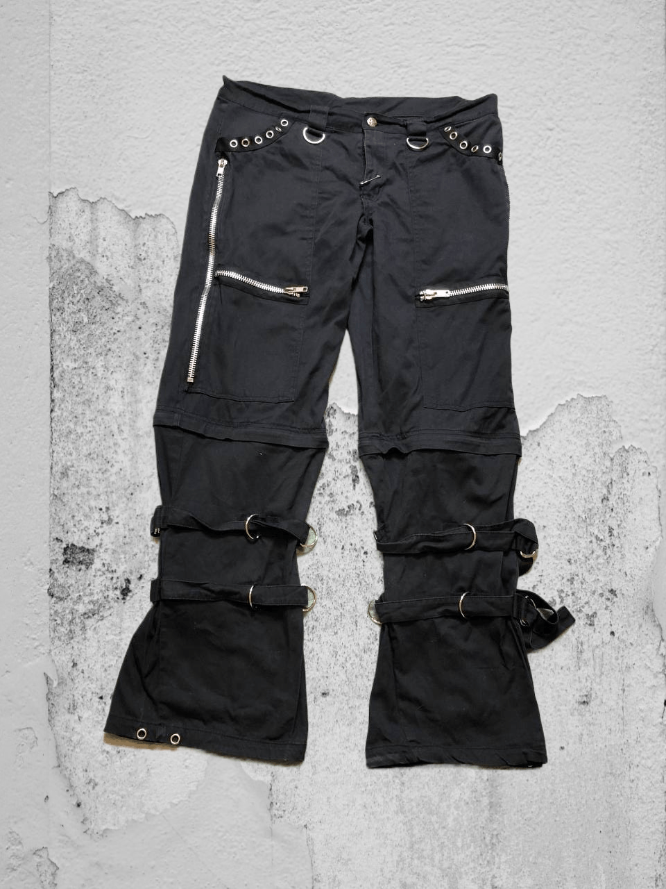 Vintage Vintage unusual Living Dead Souls black casual pants Size US 38 / EU 54 - 1 Thumbnail
