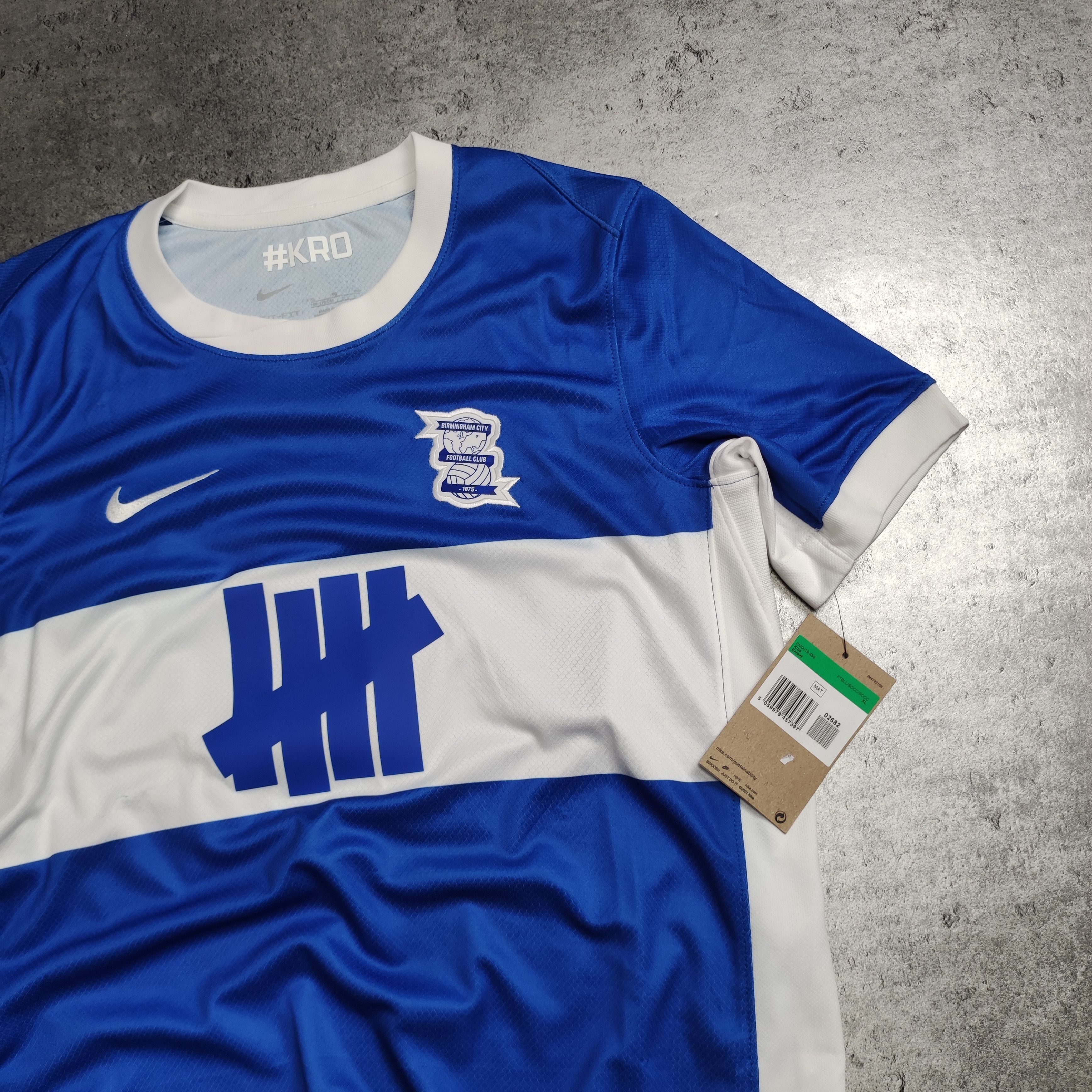 Nike RARE Birmingham City Football Club x Undefeated 2024 Jersey Size US S / EU 44-46 / 1 - 3 Thumbnail
