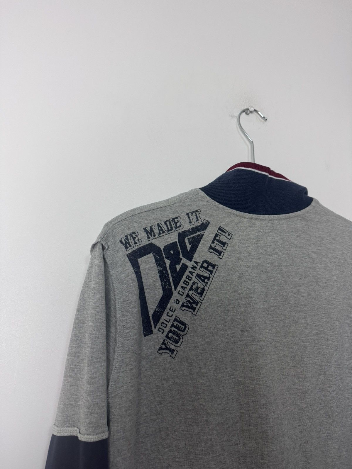 Dolce & Gabbana Dolce Gabbana “We Made It” Archive Half Zip Pullover D&G Size US M / EU 48-50 / 2 - 11 Thumbnail
