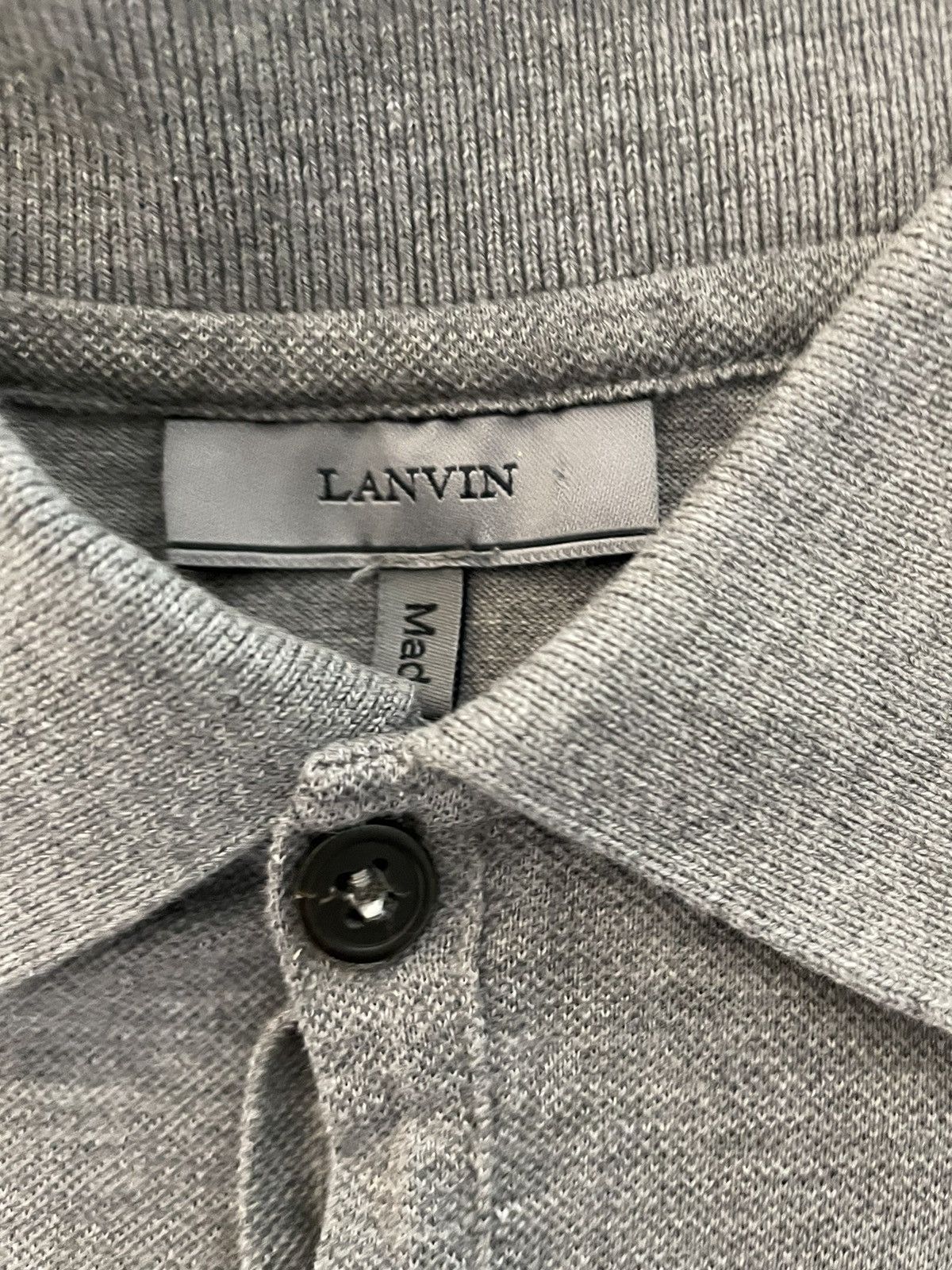 Lanvin Pique Knit Polo Size M / US 6-8 / IT 42-44 - 4 Thumbnail