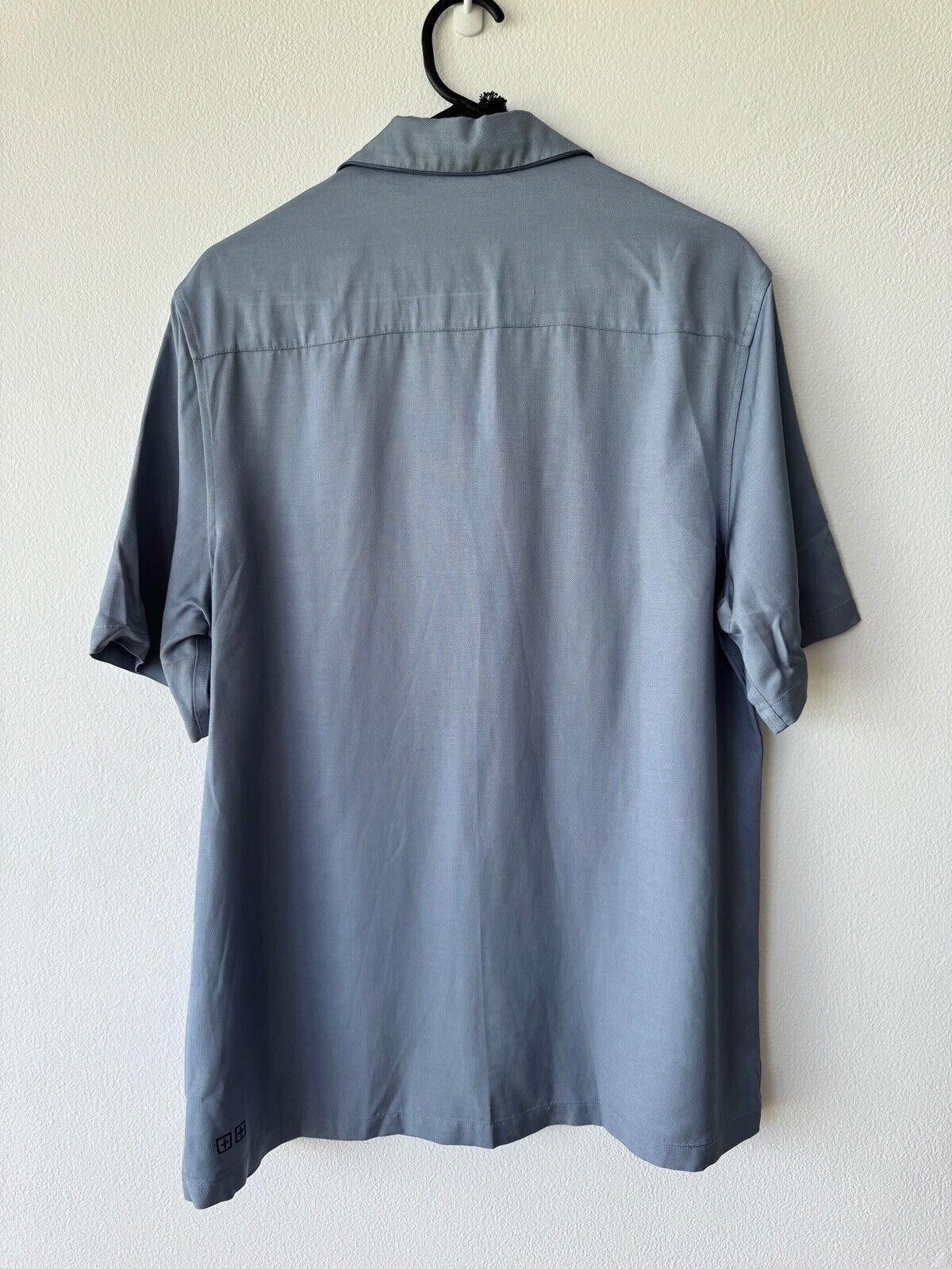 Ksubi new ksubi medium m short sleeve shirt resort downtown blue Size US M / EU 48-50 / 2 - 3 Thumbnail