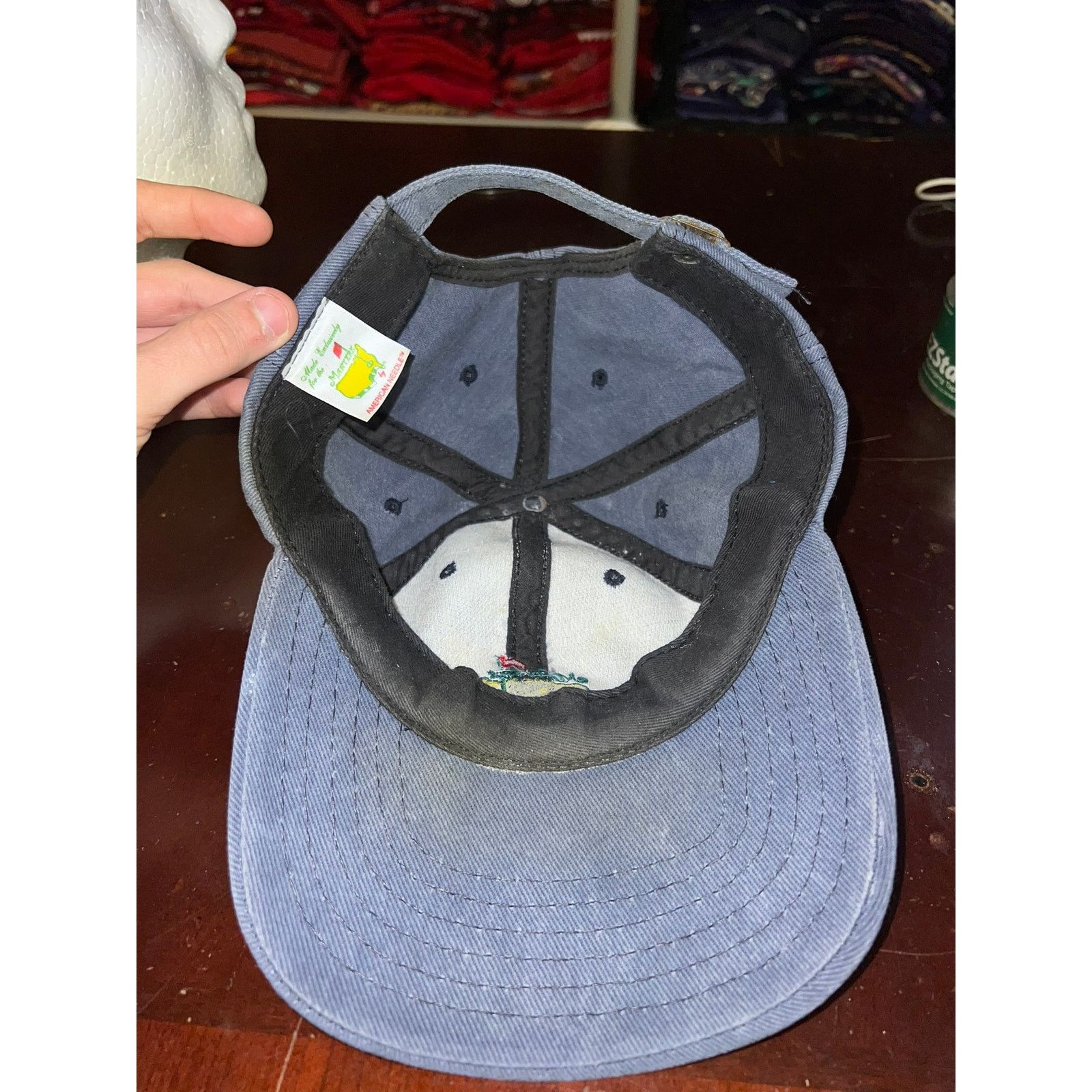 Vintage Vintage Masters Hat Golf Golfing American Needle Blue Cap Size ONE SIZE - 7 Thumbnail