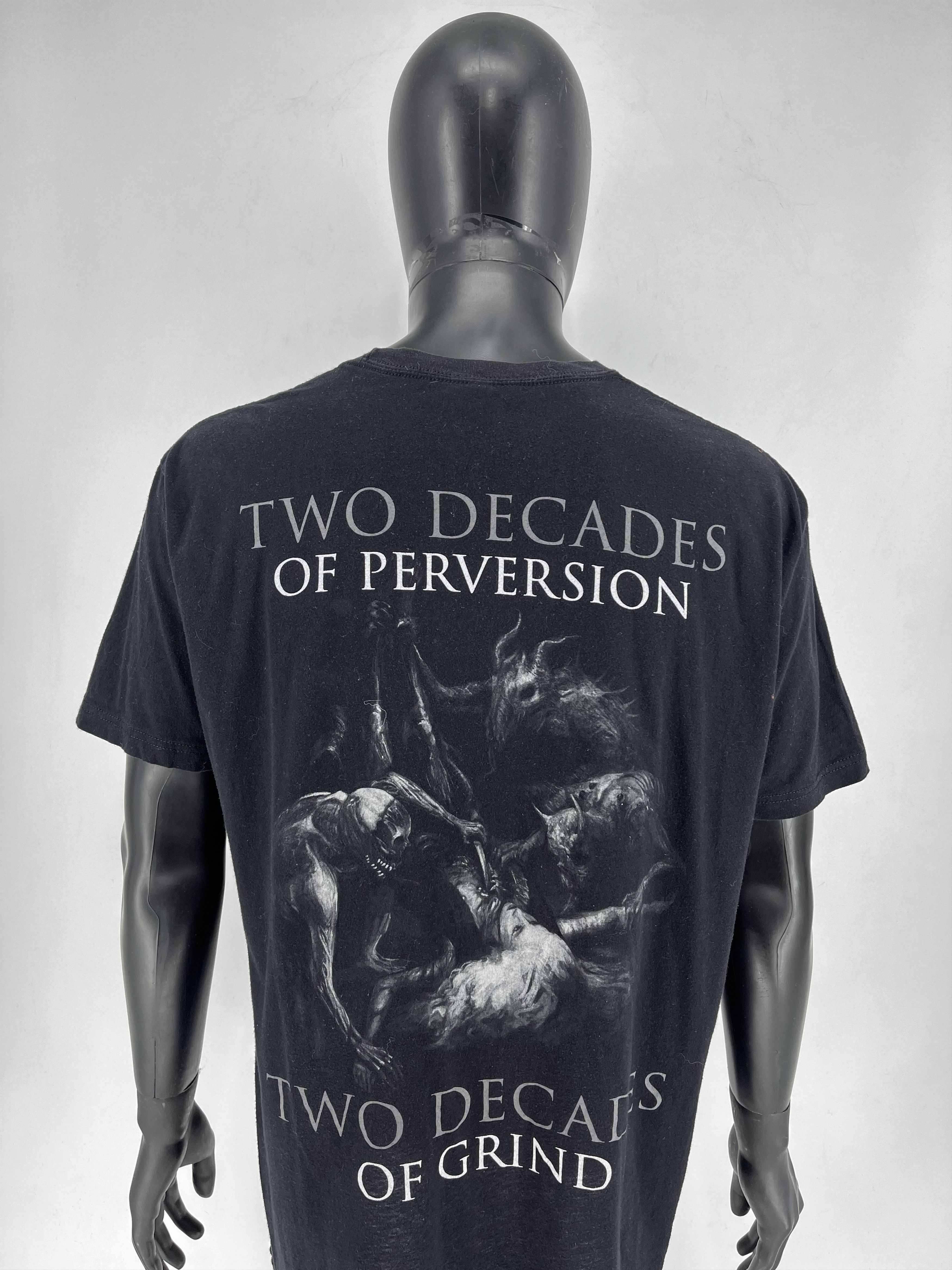 Band Tees The Purity Of Perversion Aborted Band Black T-Shirt Cotton Size US XL / EU 56 / 4 - 8 Thumbnail