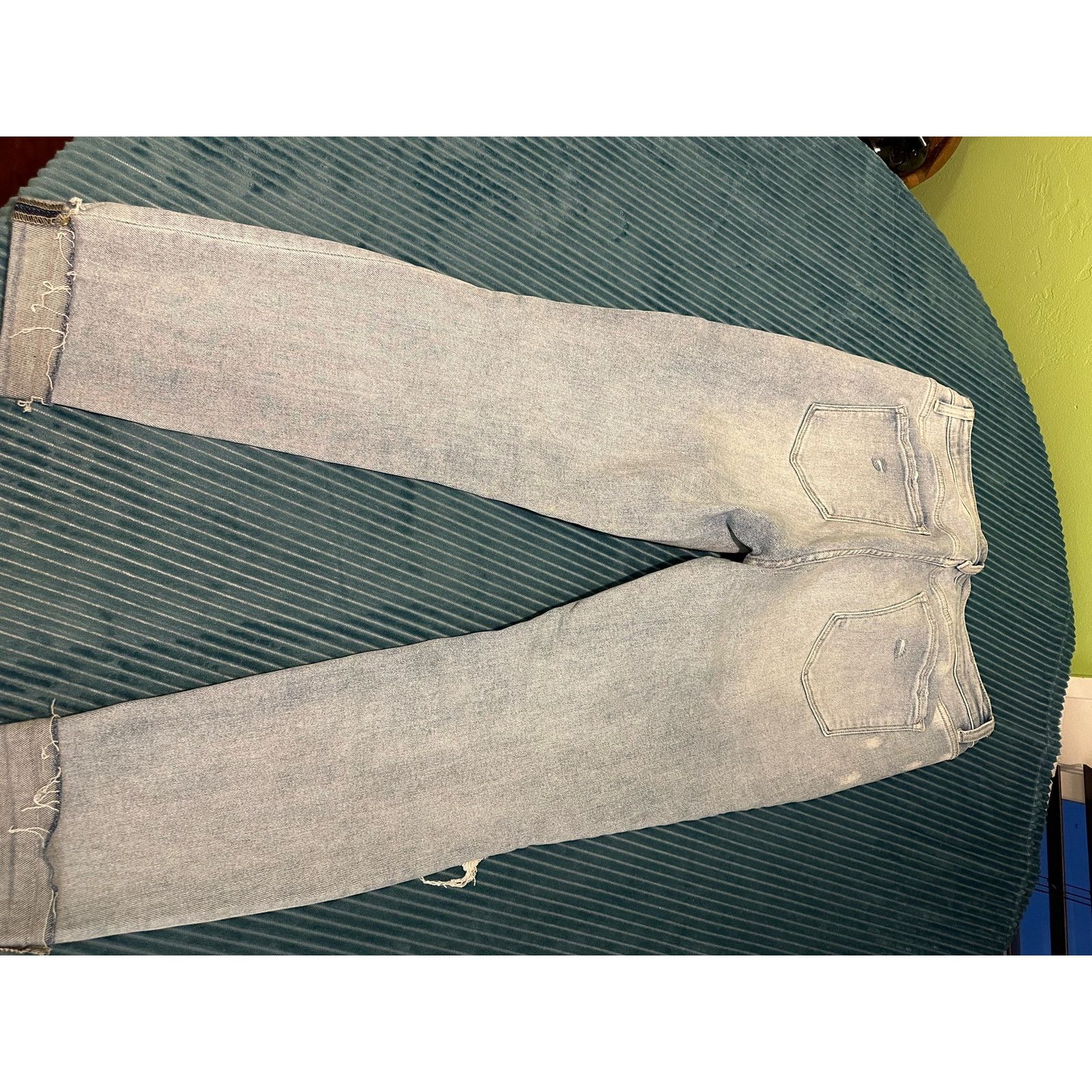 Other Flying Monkey Women’s Distressed Light Wash Skinny Jeans Size 31" - 7 Thumbnail