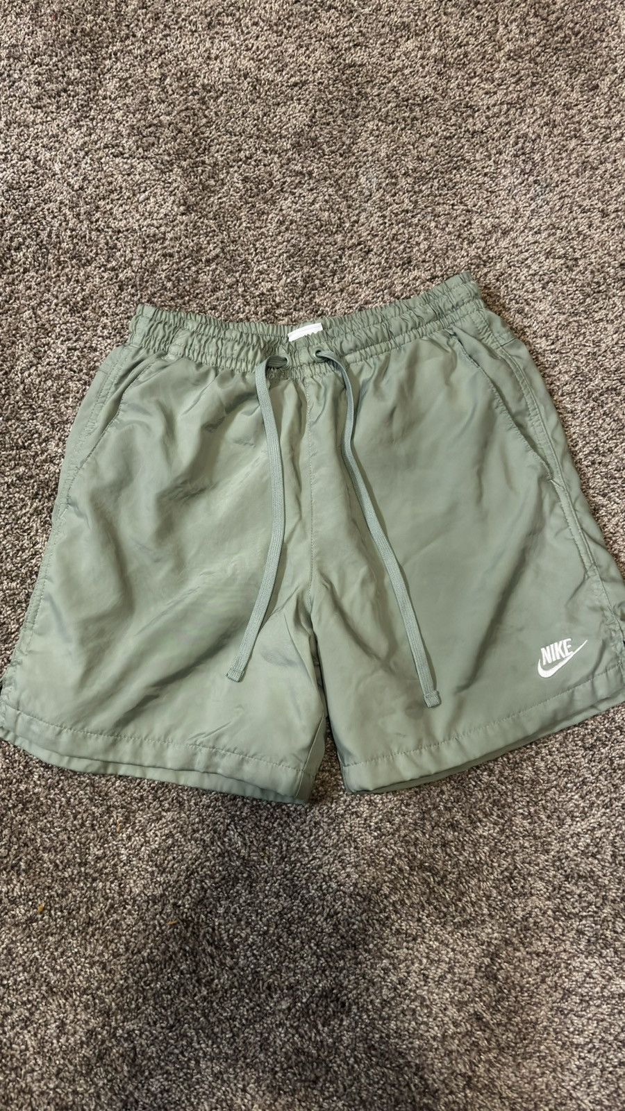 Nike Green Small Nike Shorts Size US 31 - 1 Thumbnail