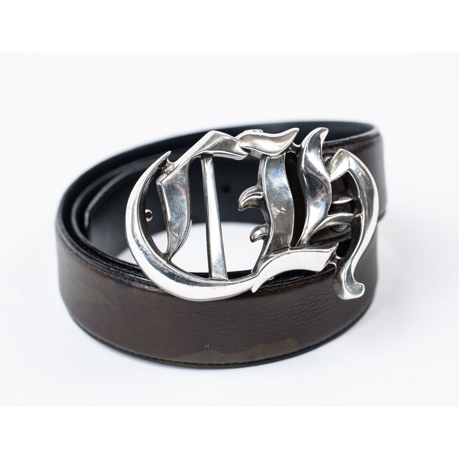 Chrome Hearts Camouflage Leather Belt Strap Size 36 - 2 Thumbnail