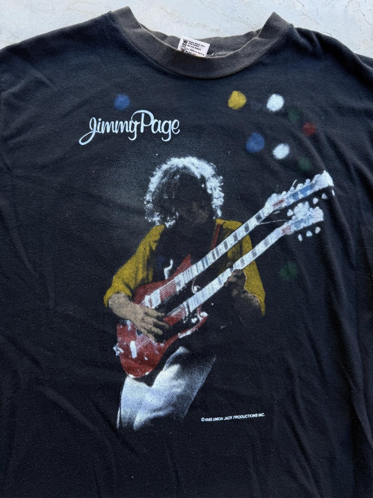 Other Vintage 1985 Jimmy Page The Firm Tour Tee XL Runs Small Size US XL / EU 56 / 4 - 3 Thumbnail