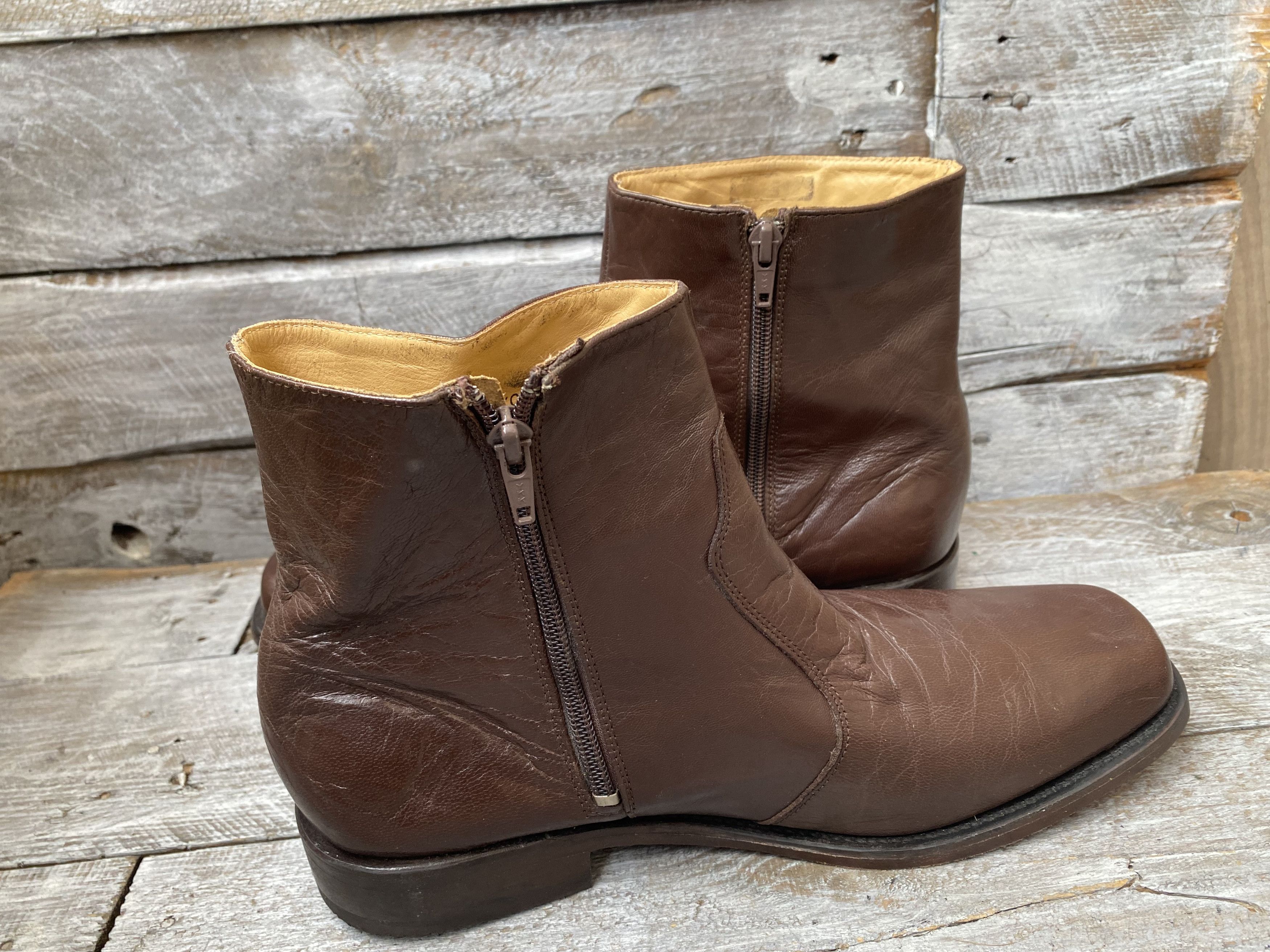 Crockett & Jones Crockett and jones brown leather boots sz42 Size US 9 / EU 42 - 12 Thumbnail