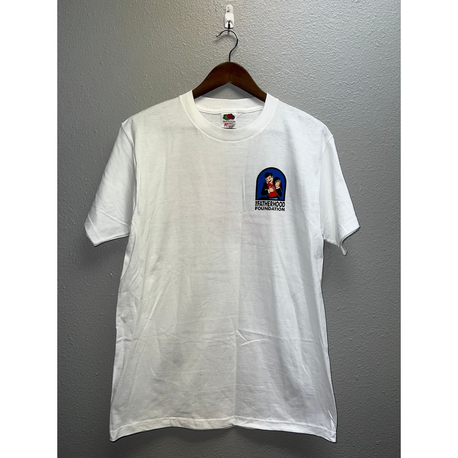 Fruit Of The Loom Vintage The Fatherhood Foundation Shirt Honor Thy Father Tee Size US M / EU 48-50 / 2 - 1 Thumbnail