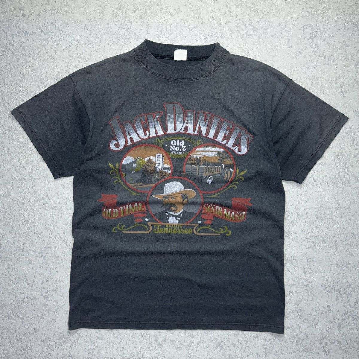Other Vintage 80’ Faded Jack Daniels Whiskey T-Shirt Size M Size US M / EU 48-50 / 2 - 1 Thumbnail