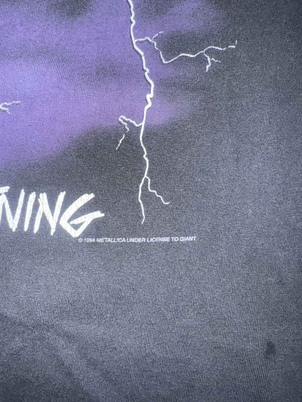 Giant 94’ metallica tshirt Size US XL / EU 56 / 4 - 3 Thumbnail