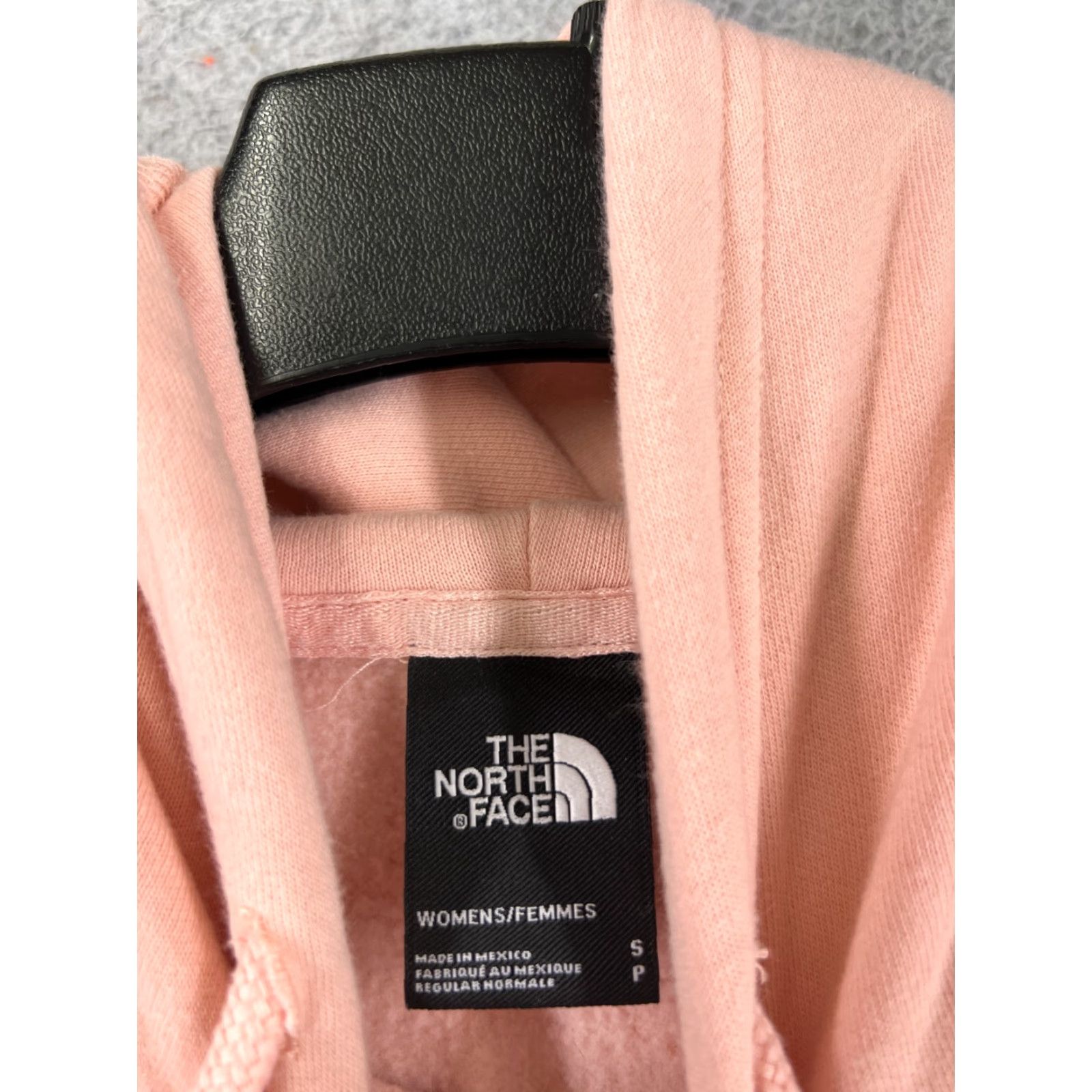 The North Face The North Face Hoodie Women's Small Pink Cotton Blend with Pockets Bear Logo Pullover Lightweight Sweatshirt - Womens S Pink Bear Pattern 90sInspired? Size S / US 4 / IT 40 - 3 Thumbnail