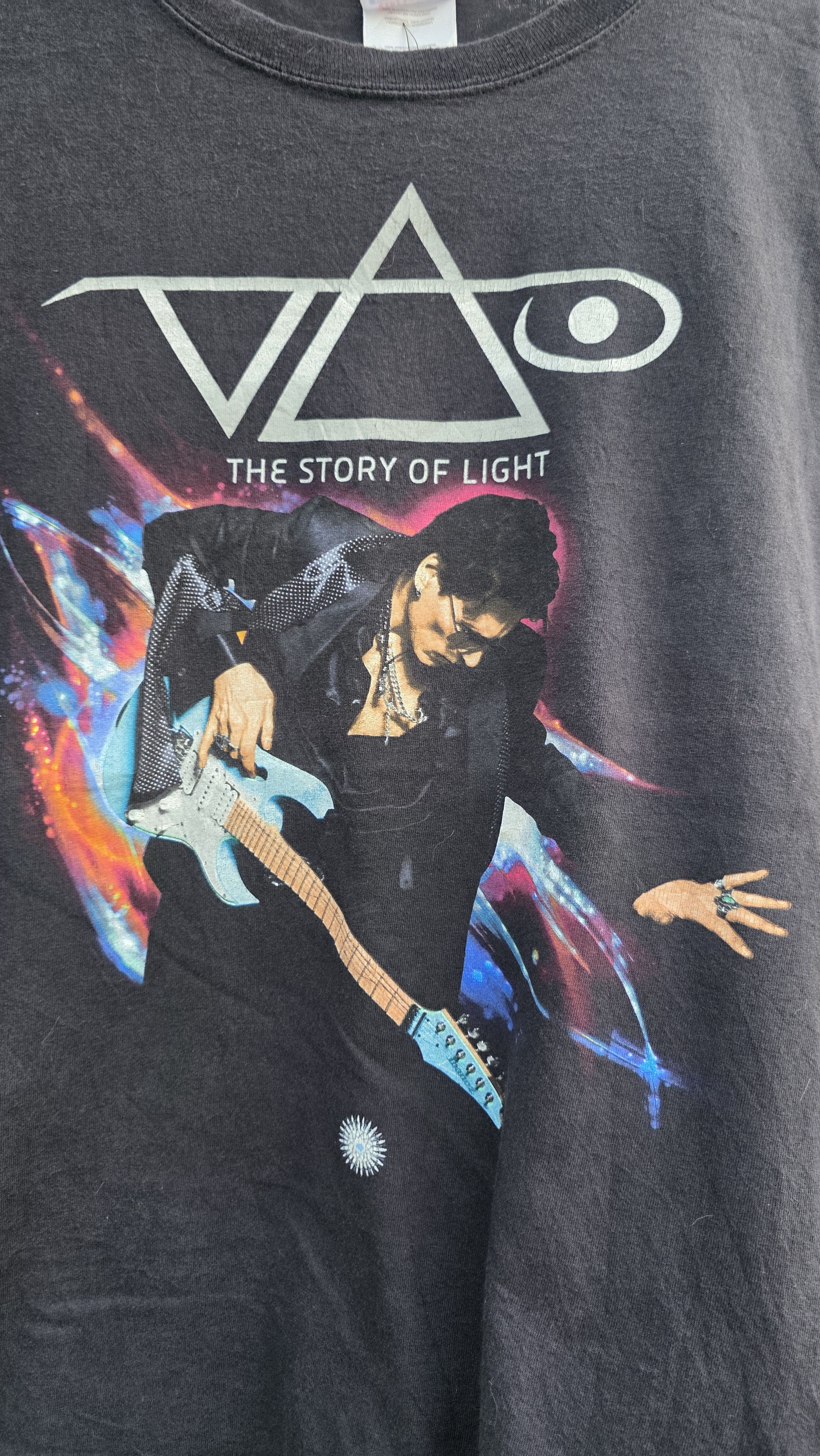 Band Tees VINTAGE Y2K STEVE VAI THE STORY OF LIGHT TOUR US SIZE XL Size US XL / EU 56 / 4 - 2 Thumbnail
