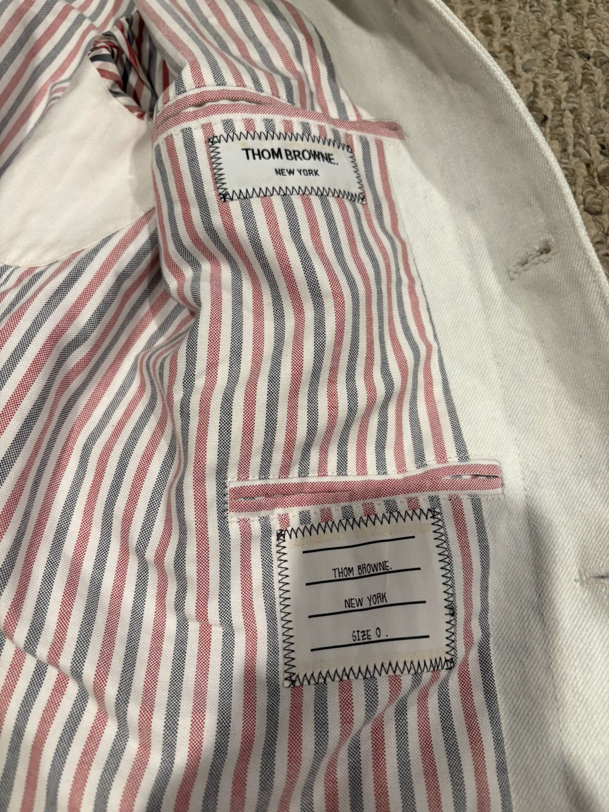 Thom Browne Thome browne vintage varsity jacket blazer Size US XS / EU 42 / 0 - 4 Thumbnail