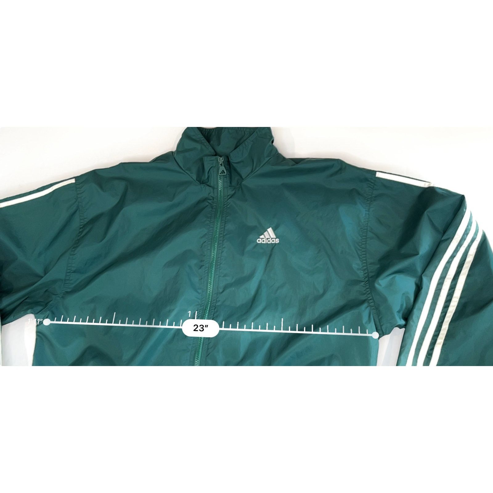 Adidas Adidas True to the Athlete/Sport Green Jacket LARGE Vintage Size US L / EU 52-54 / 3 - 5 Thumbnail