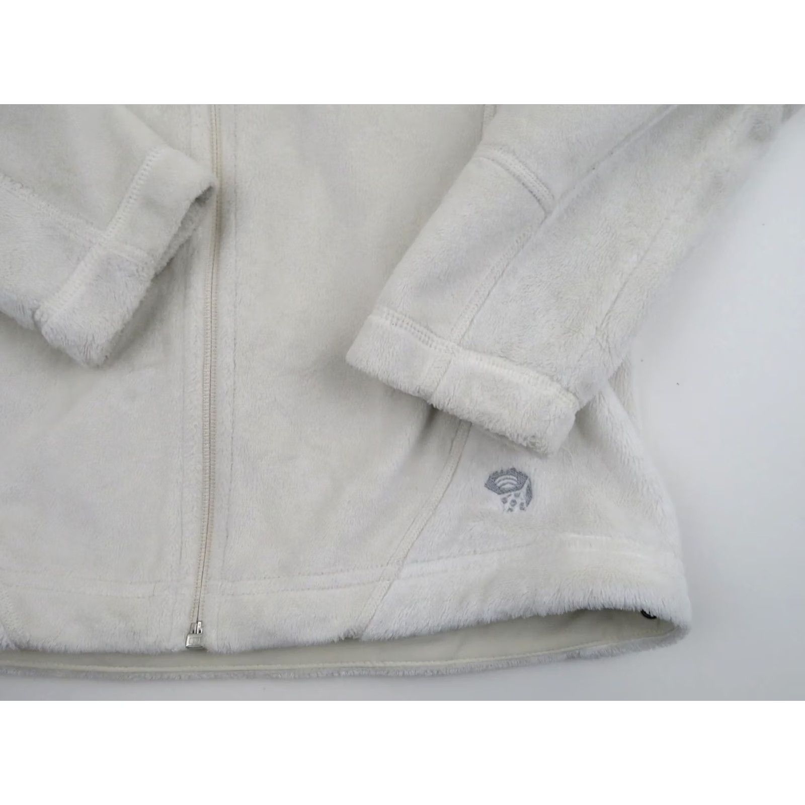 Mountain Hardwear VINTAGE Mountain Hardwear Windstopper Fleece Jacket Womens S White Full Zip Softshell Size S / US 4 / IT 40 - 5 Thumbnail