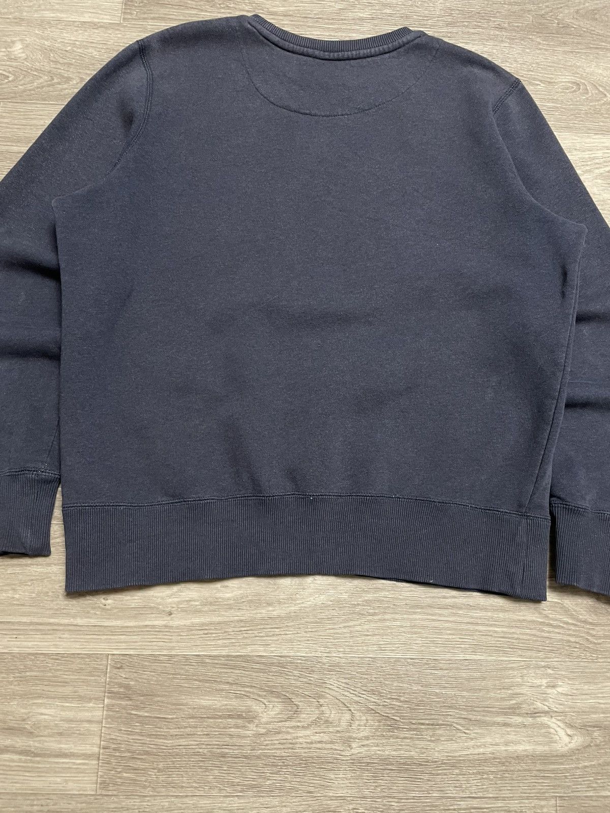 Nike Vintage Nike Navy Blue Basic Sweatshirt Crewneck Gray Tag Size US L / EU 52-54 / 3 - 17 Thumbnail