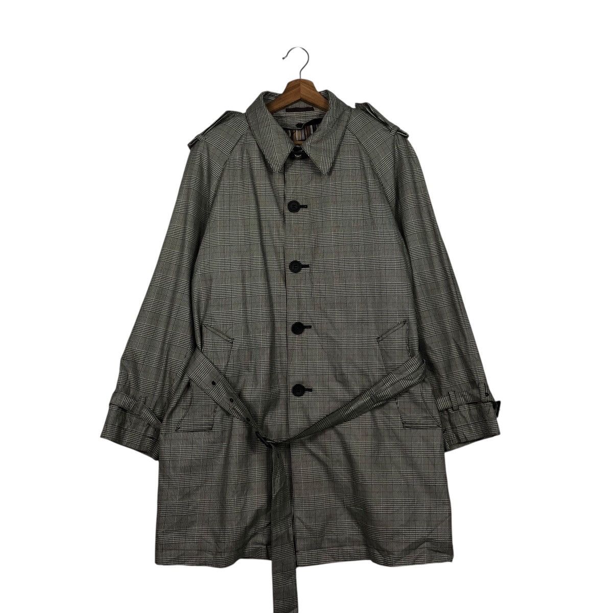 Paul Smith 📌Vintage Biker Bondage Jacket Paul Smith Striped Blanket Size US M / EU 48-50 / 2 - 2 Thumbnail