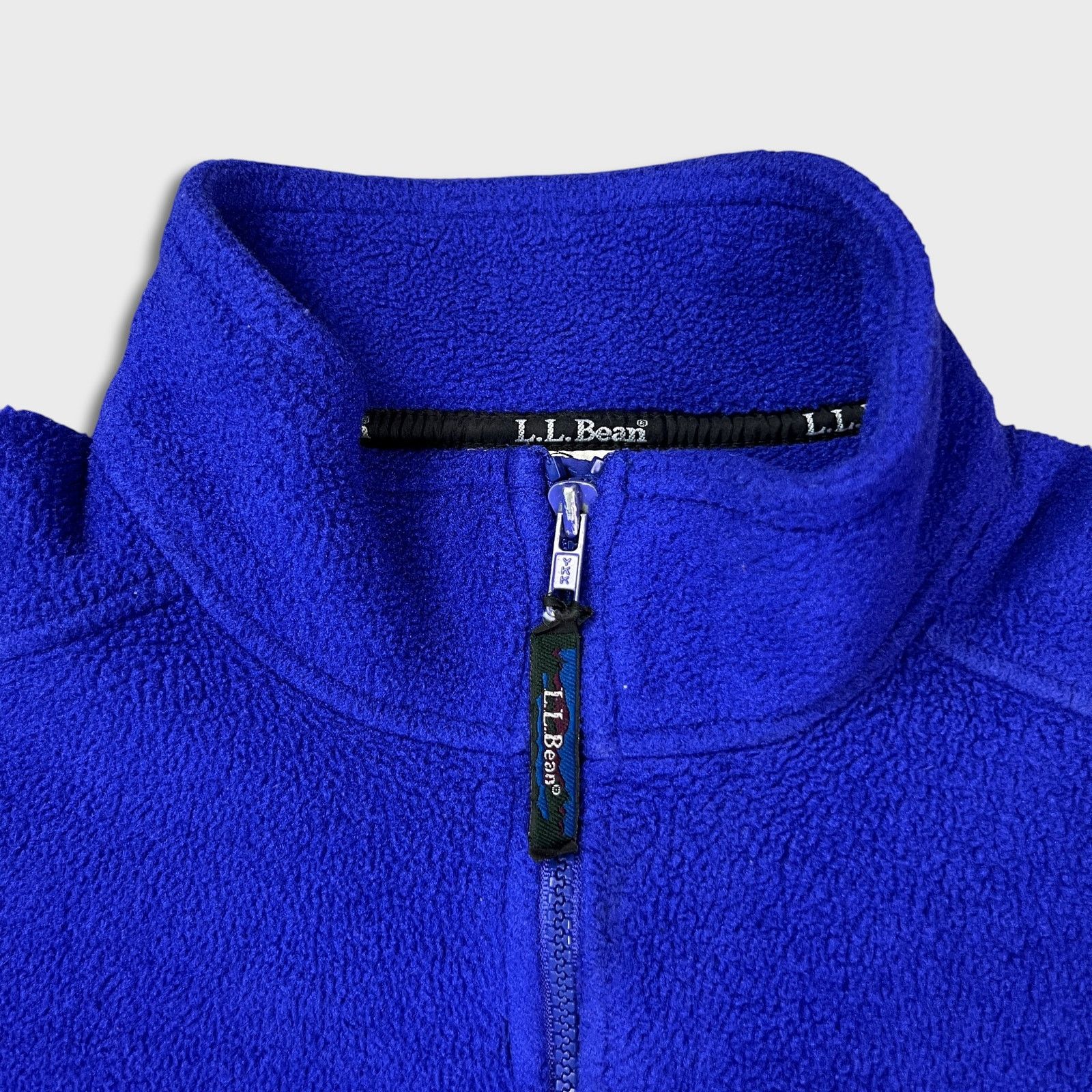 L.L. Bean × Vintage Vintage LL Bean Fleece Medium Full Zip Gorpcore 90s Jacket Size US M / EU 48-50 / 2 - 2 Thumbnail