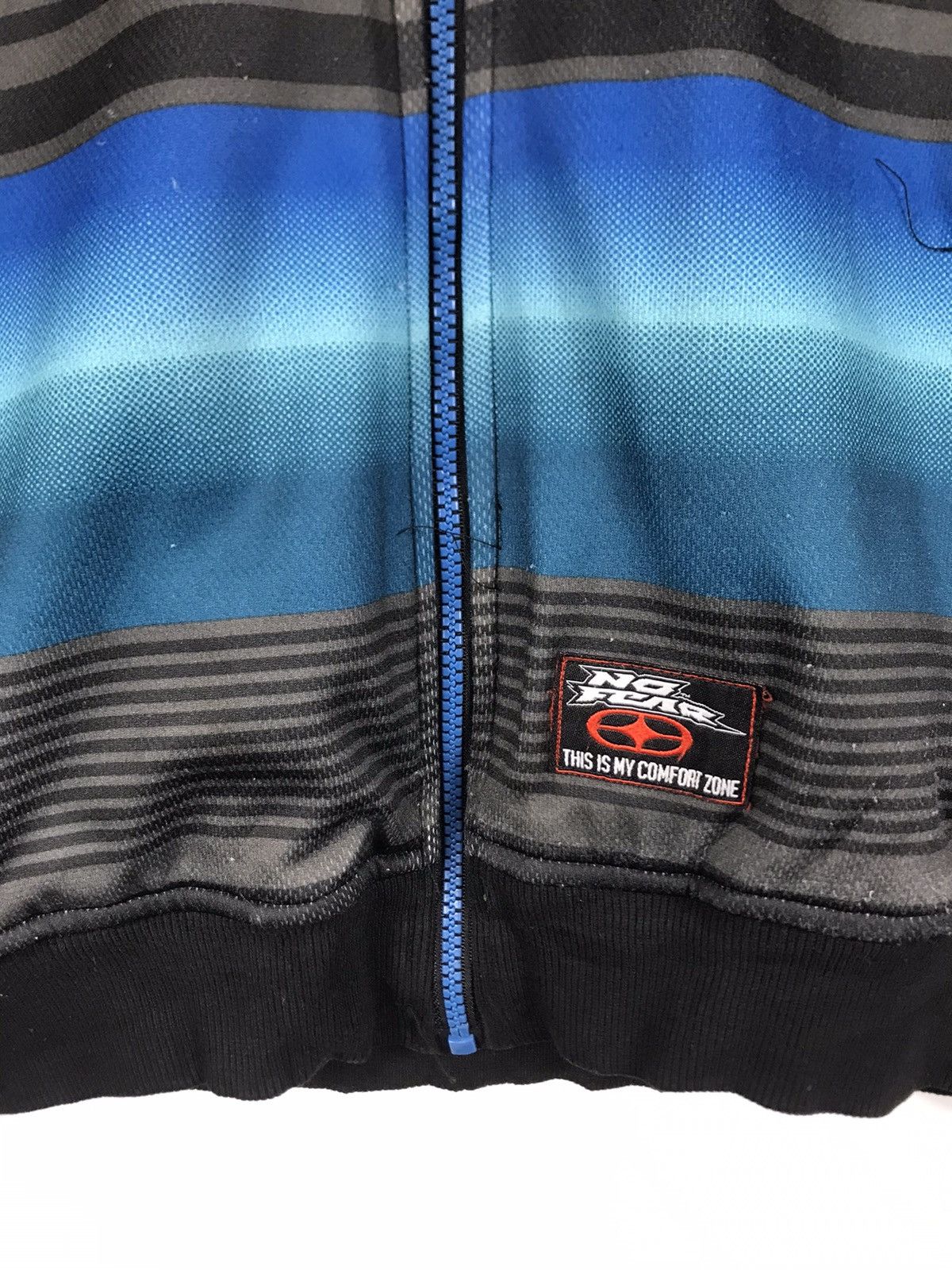 No Fear × Vintage ⚡️Vintage Y2K No Fear Hooded Fleece In Side Sweater Size US M / EU 48-50 / 2 - 6 Thumbnail