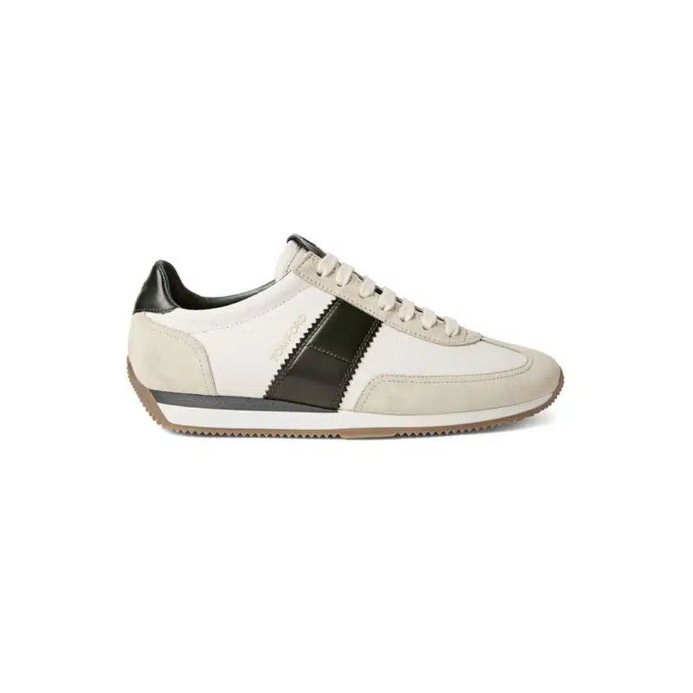 Tom Ford o1loc1c0525 J0948T Low-Top Sneakers in Beige/Green Size US 11.5 / EU 44-45 - 1 Preview