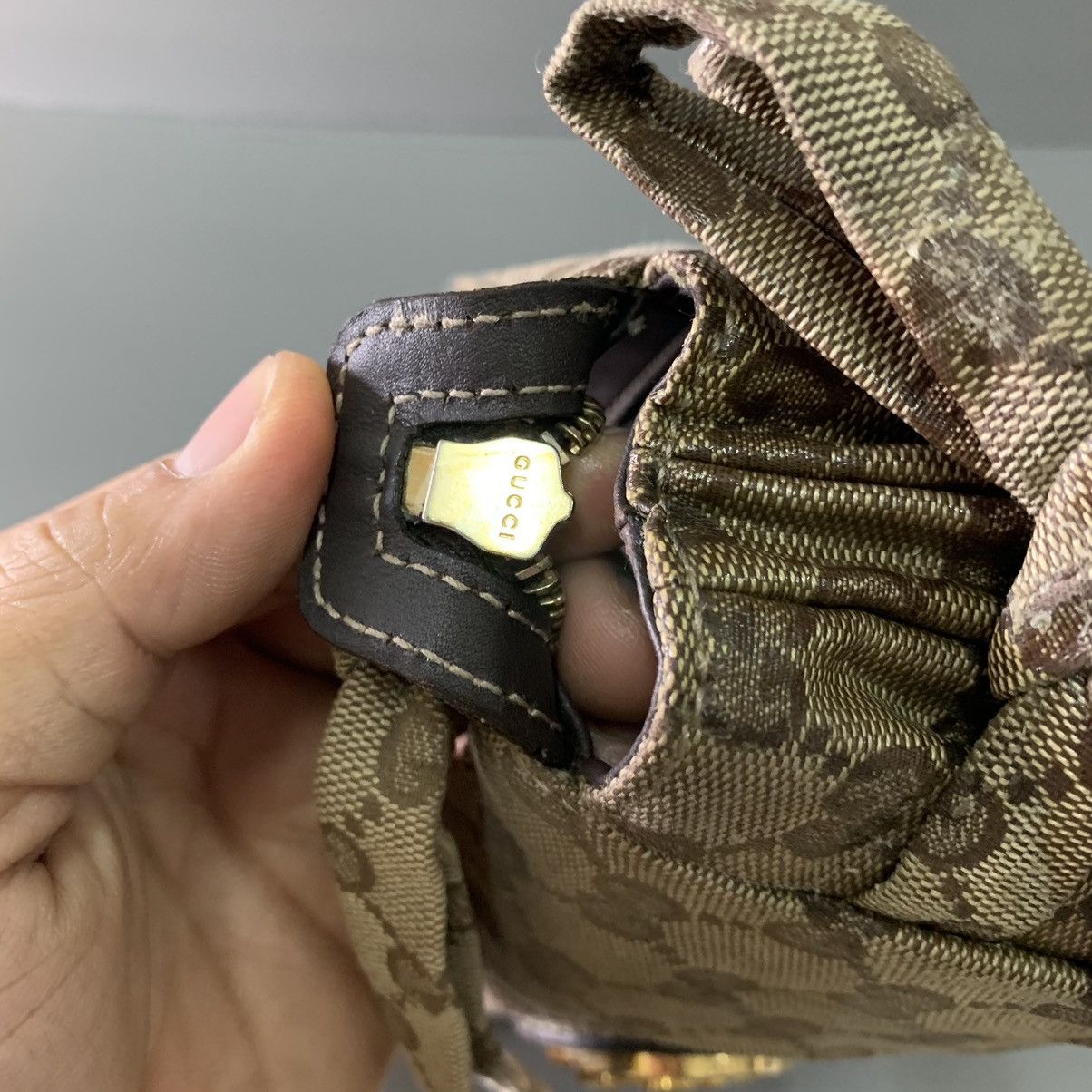 Gucci Gucci Monogram Clutch Bag Size ONE SIZE - 13 Thumbnail