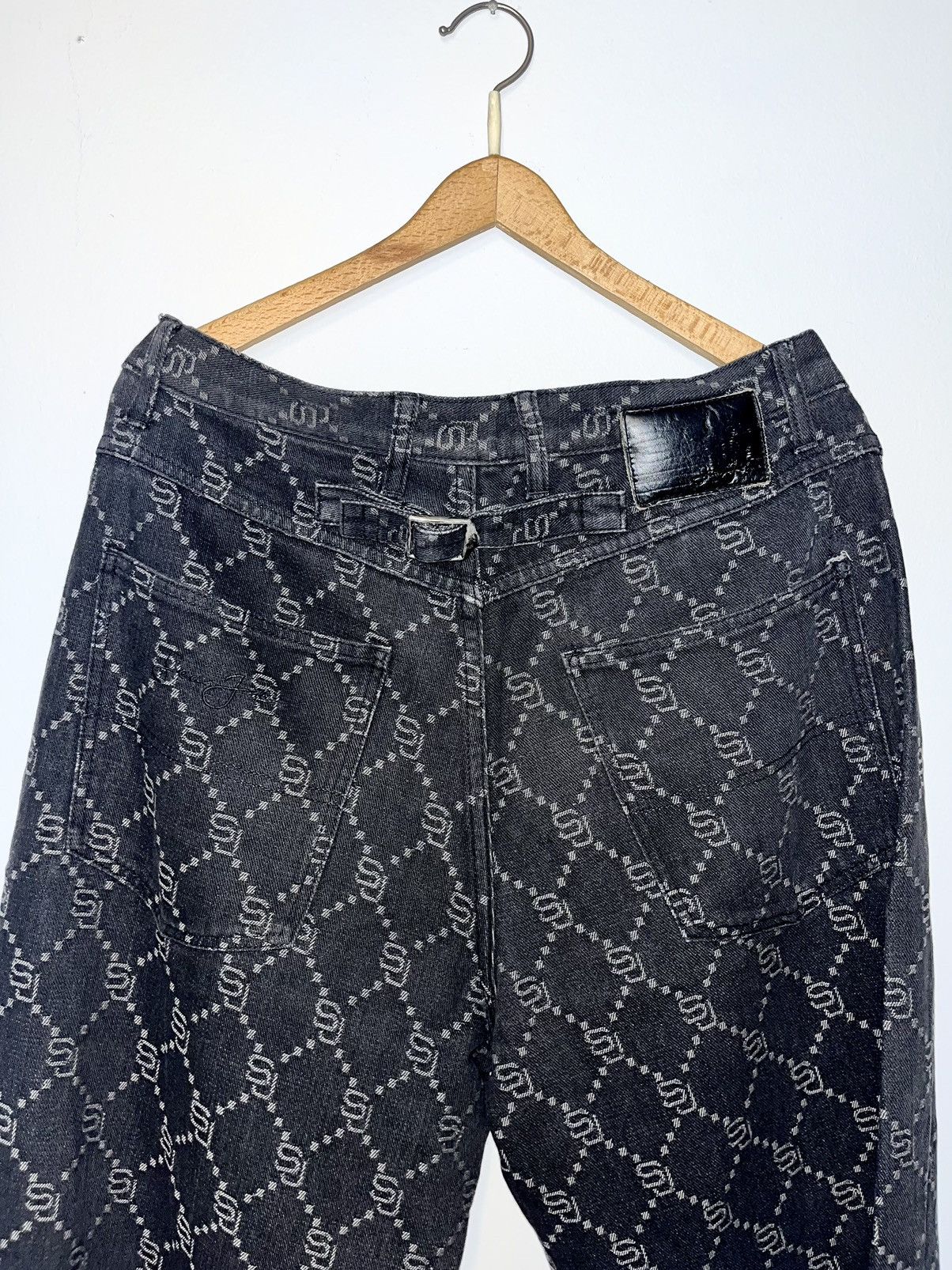 Sean John Vintage Sean John Gucci monogram denim pants Size US 30 / EU 46 - 9 Thumbnail