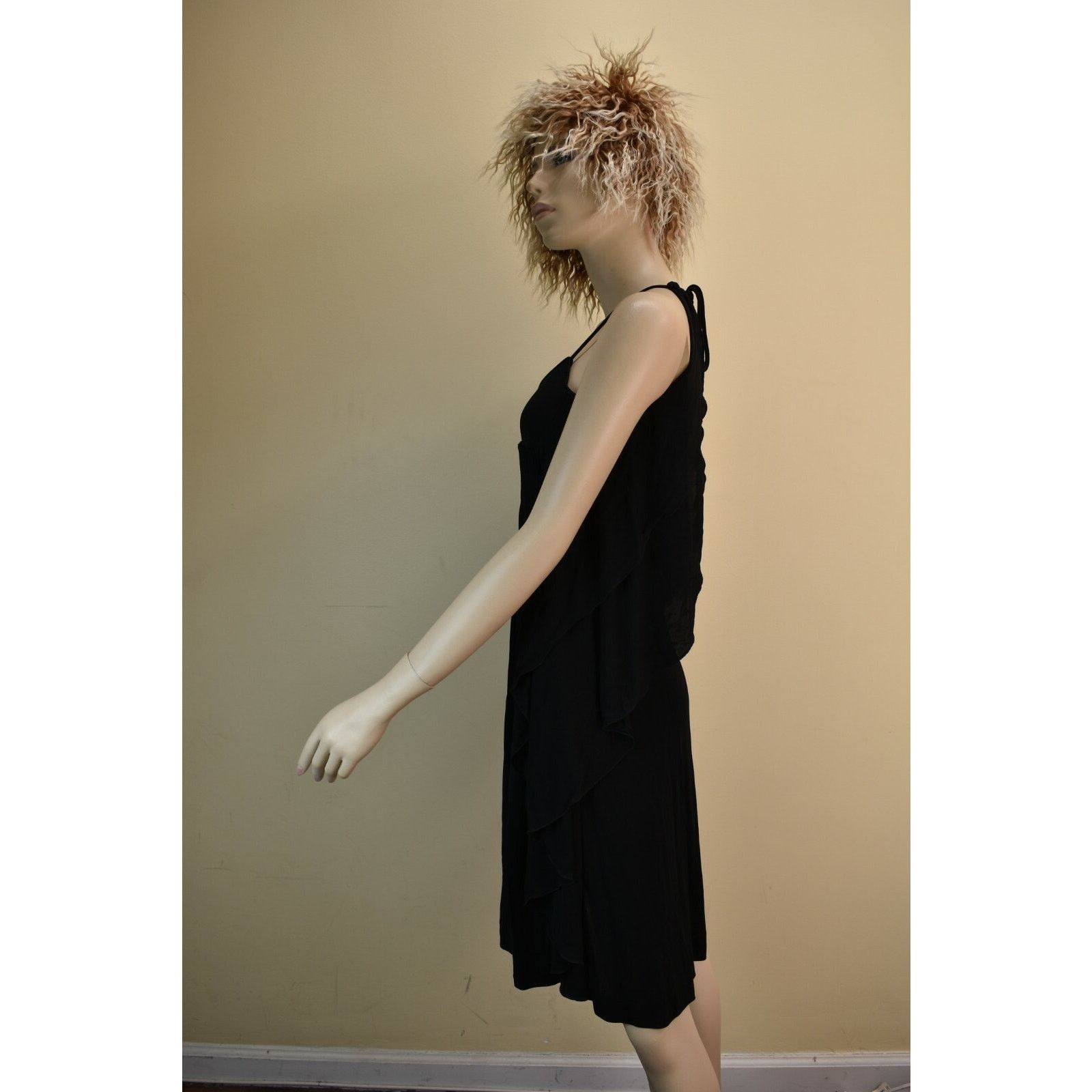 Chanel NEW CHANEL BLACK VISCOSE SLEEVELESS EVENING DRESS 36 FR $2K Size S / US 4 / IT 40 - 7 Thumbnail