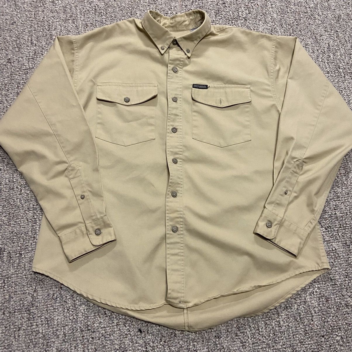 Harley Davidson 90s Harley Shirt Size US XL / EU 56 / 4 - 1 Thumbnail