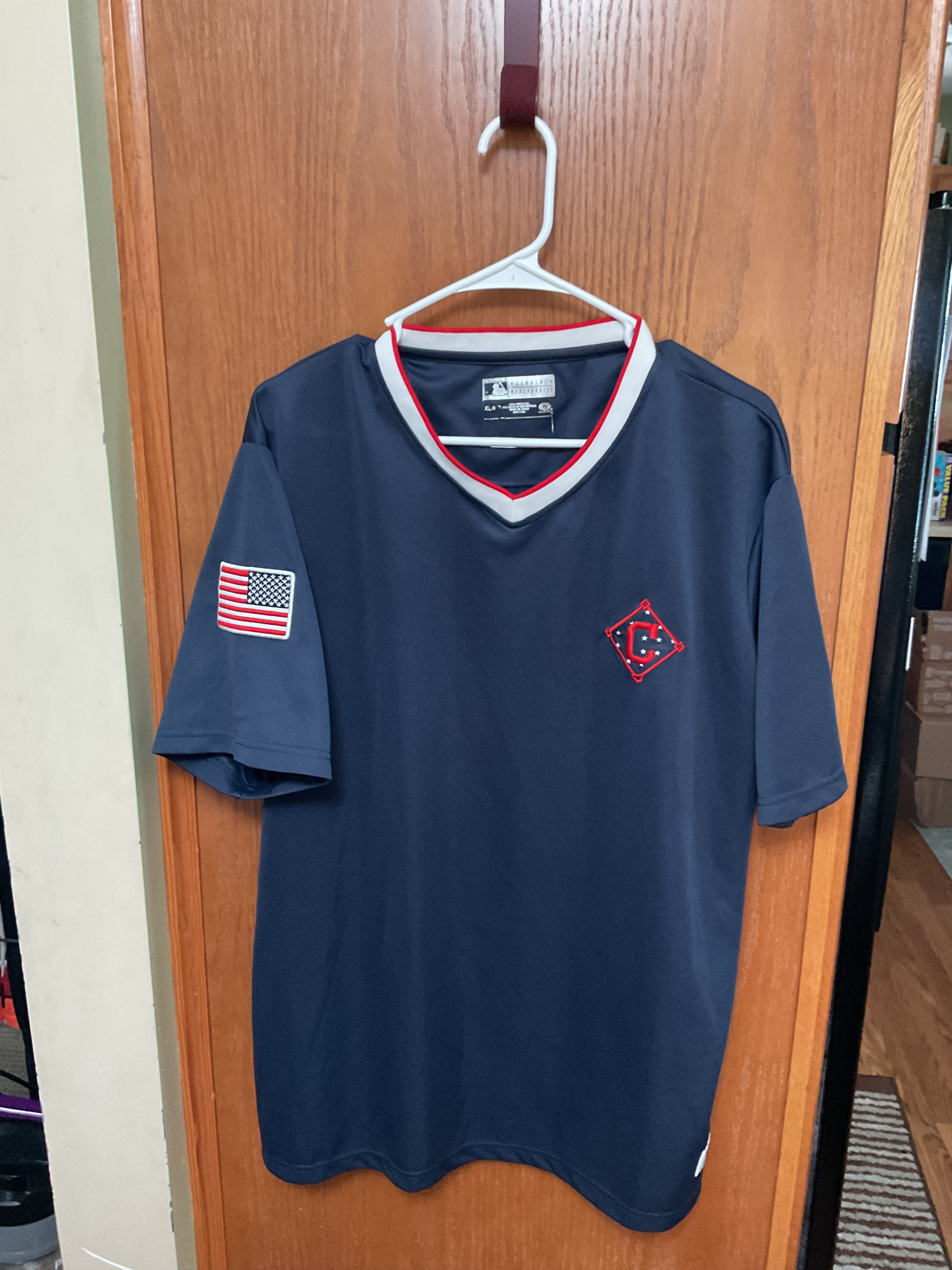MLB × Vintage MLB Cleveland Indians Pullover Jersey Size US XL / EU 56 / 4 - 1 Thumbnail