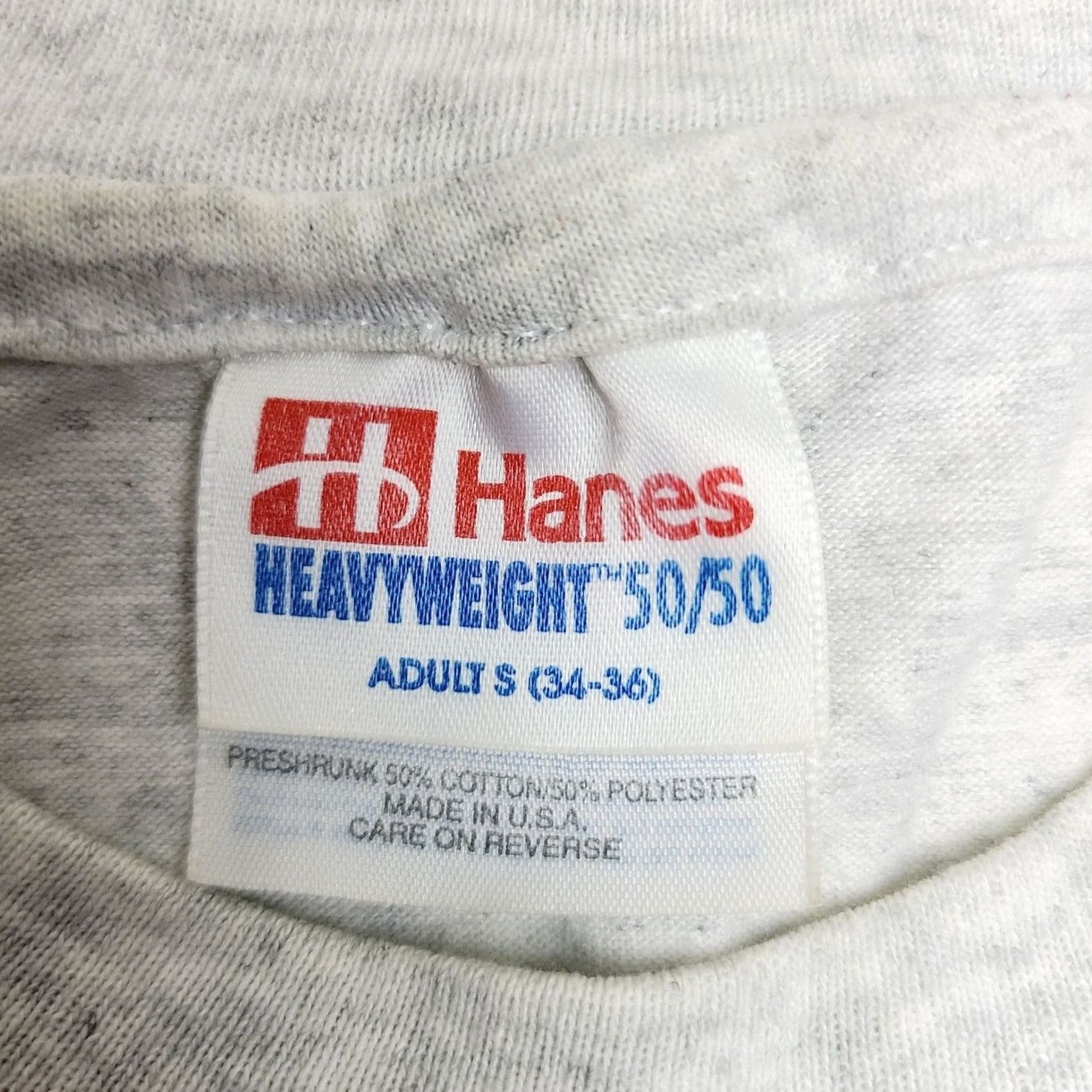 Hanes VINTAGE Wayland Wildcats T Shirt USA Hanes Men Size S Gray Shirts Mens Size US S / EU 44-46 / 1 - 3 Thumbnail