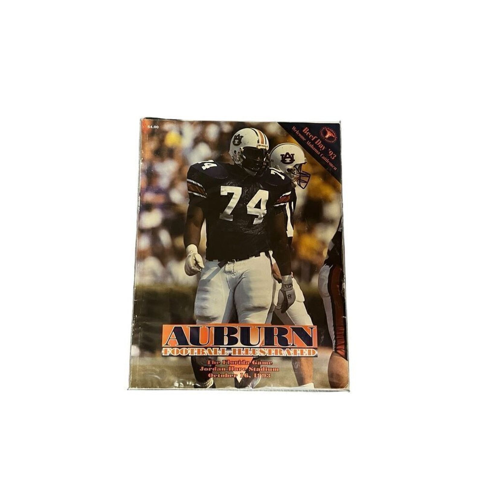 Other Auburn Football Illustrated - Florida Game 1993 Size ONE SIZE - 2 Thumbnail