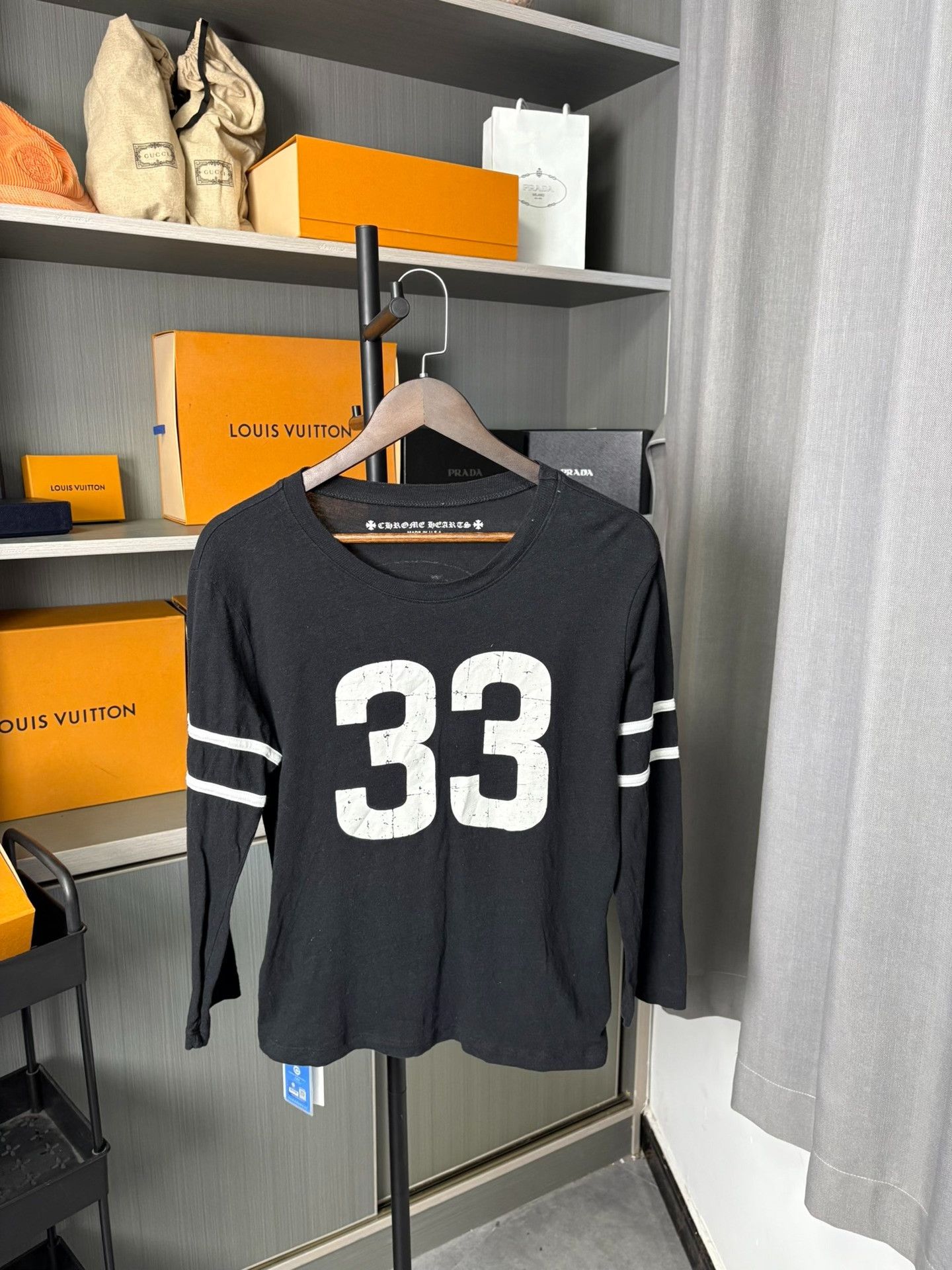 Chrome Hearts Chrome Hearts Black T-Shirt S Men Size US S / EU 44-46 / 1 - 1 Thumbnail