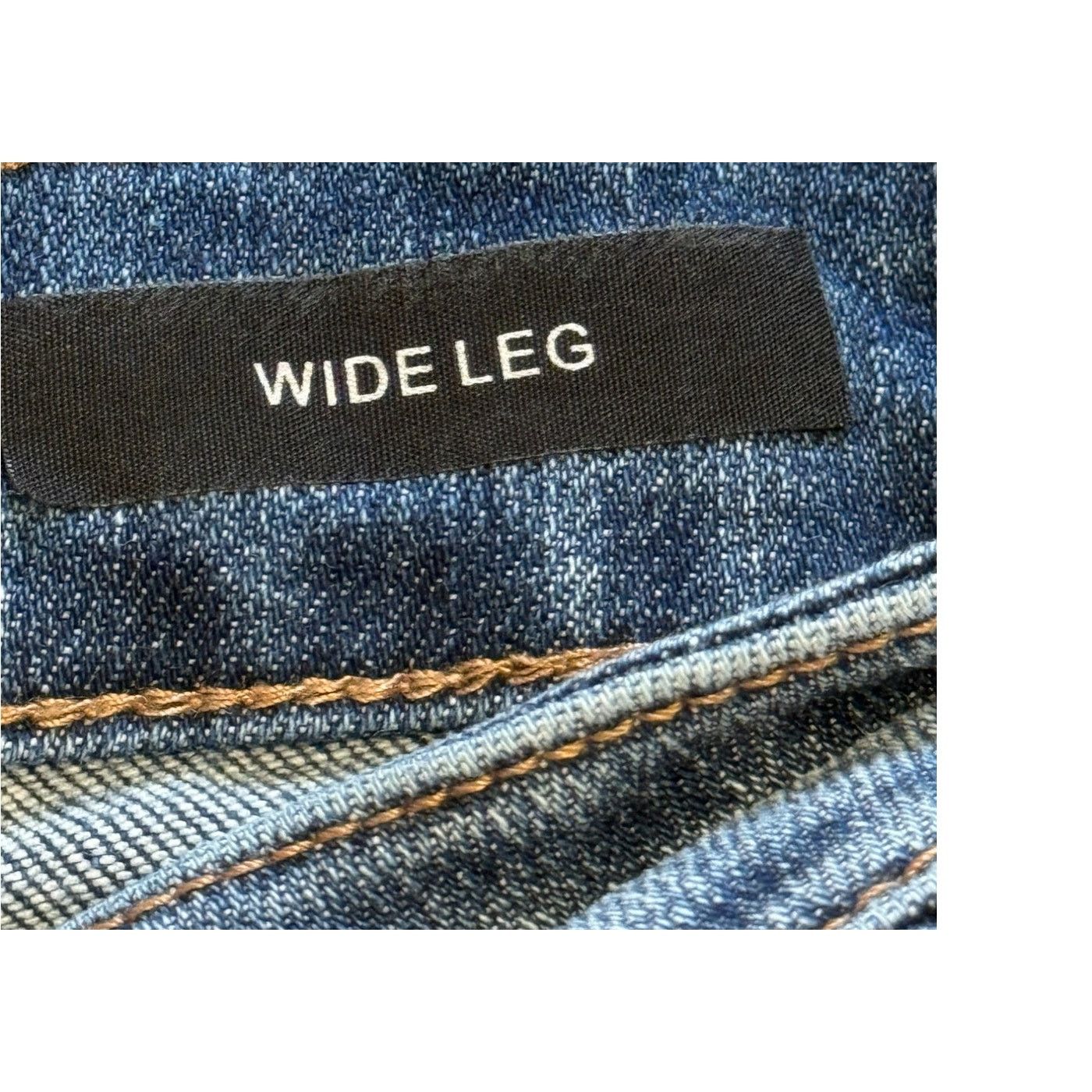 Judy Blue Judy Blue Jeans Women 25 Blue Wide Leg Crop Denim JB88592 Size 25" / US 0 / IT 36 - 7 Thumbnail