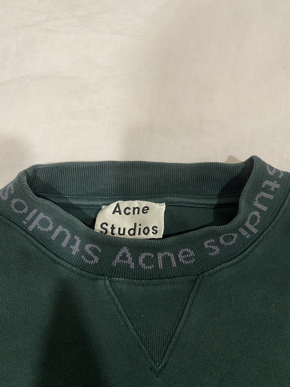 Acne Studios Acne Studios Flogho crewneck sweatshirt Size US S / EU 44-46 / 1 - 2 Thumbnail