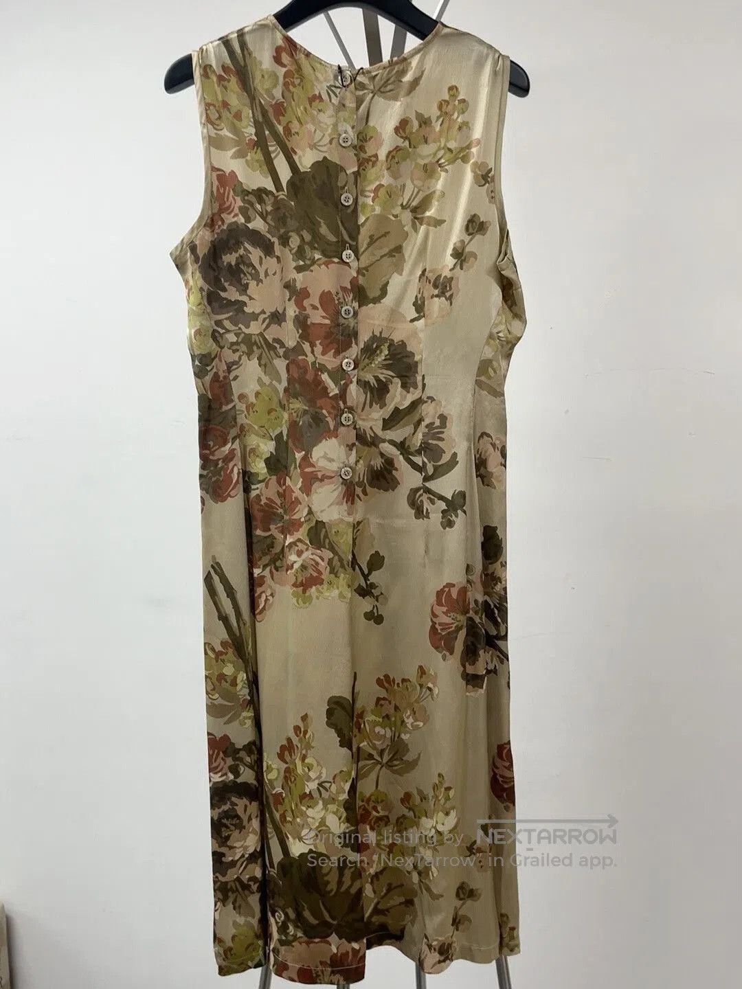 Dries Van Noten drapes floral dress by dries van noten. Size M / US 6-8 / IT 42-44 - 3 Thumbnail