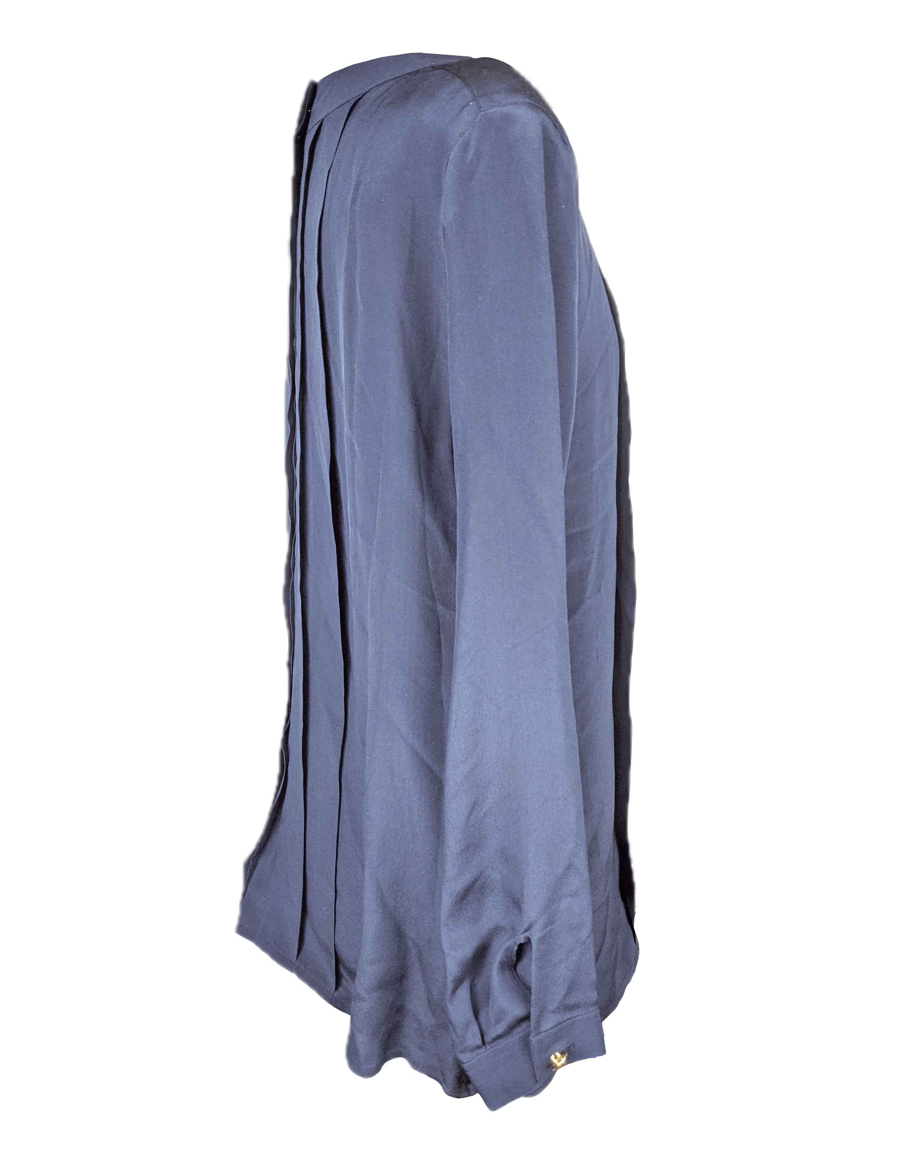 Celine 1990’s Céline Pleated Blouse Size ONE SIZE - 3 Thumbnail