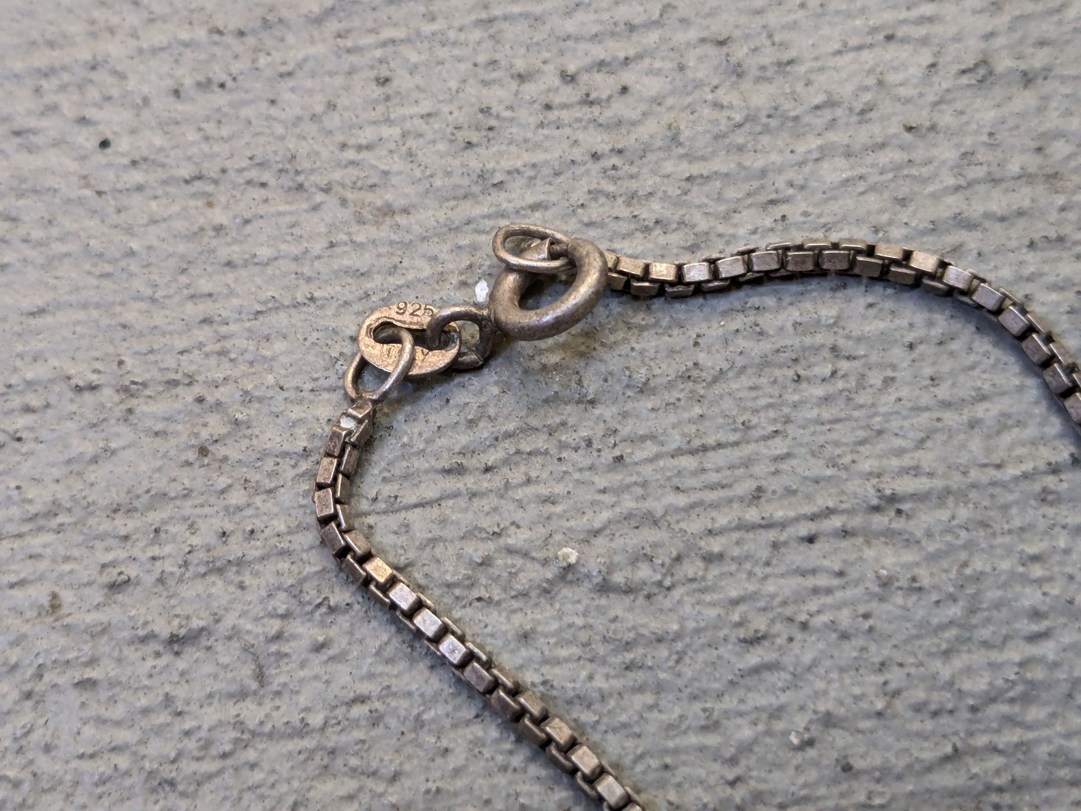 Other Vintage Sterling Silver Necklace Perfume Pendant 30" Italy Size ONE SIZE - 4 Thumbnail