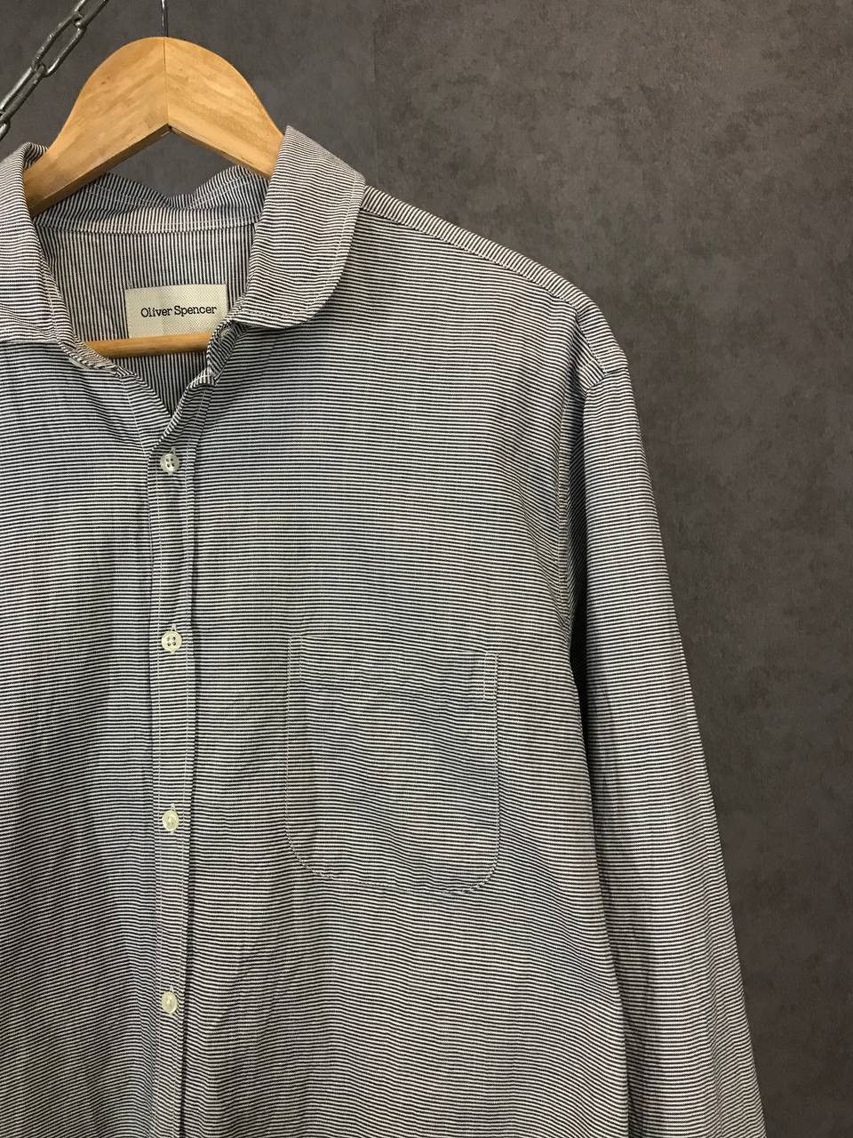 Oliver Spencer Oliver Spencer designer striped shirt Size US L / EU 52-54 / 3 - 2 Thumbnail