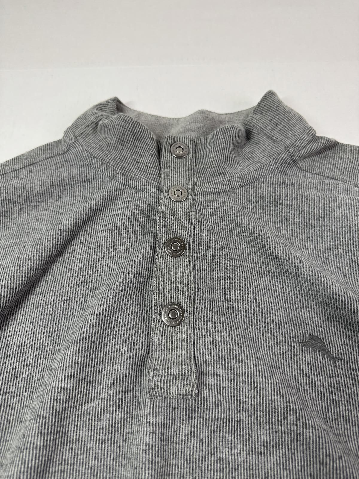 Tommy Bahama Tommy Bahama 1/4 Button Up Men’s Gray XL Long Sweater Size US XL / EU 56 / 4 - 5 Thumbnail
