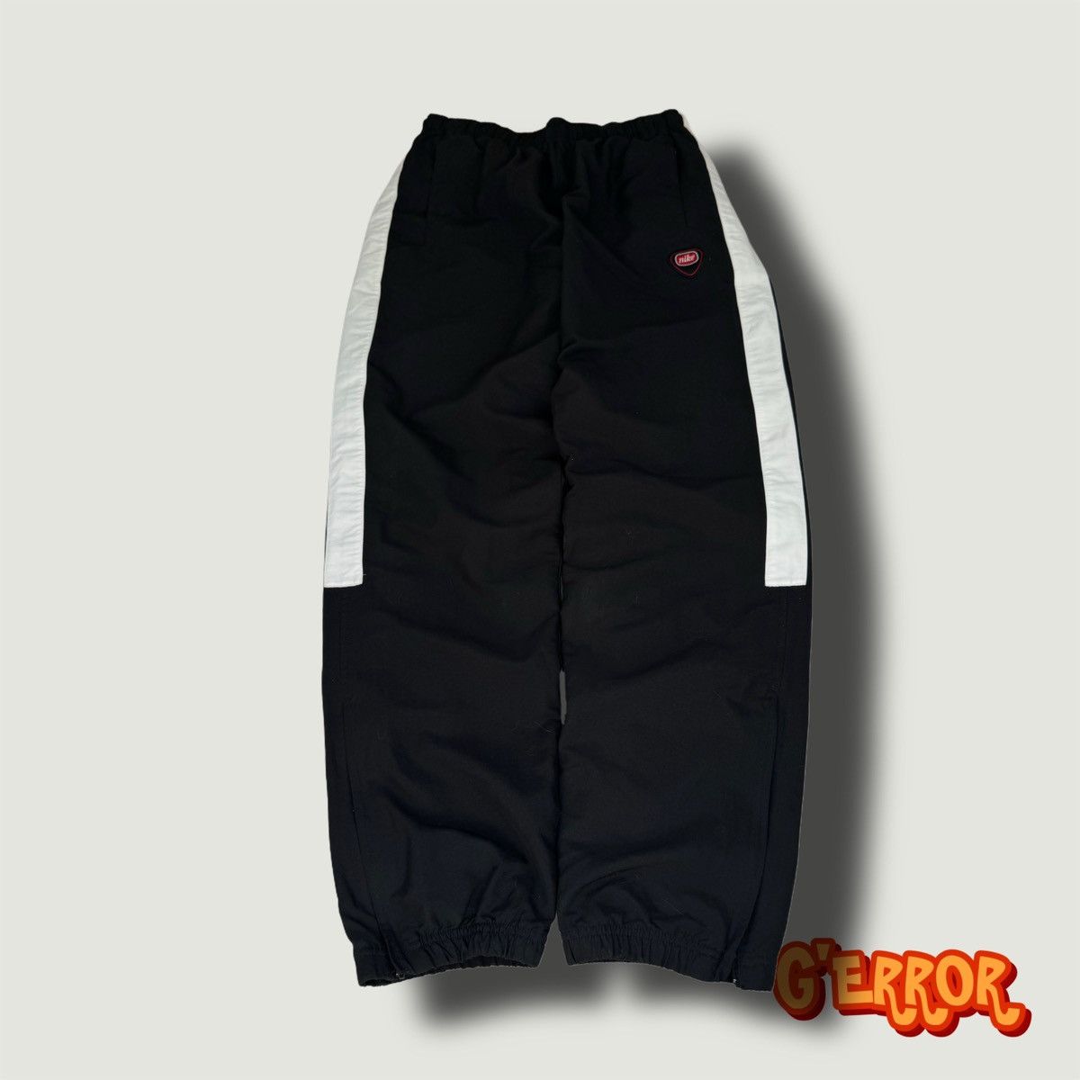 00s Nike Vintage Drill Swoosh Baggy Joggers Pants Parachute