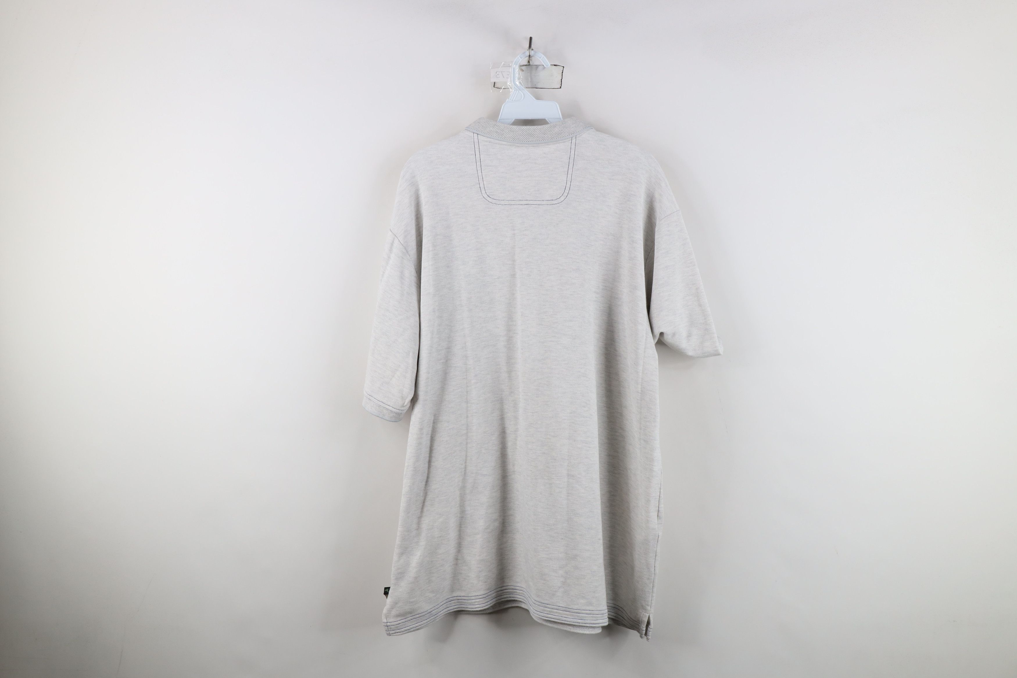 Tommy Bahama Tommy Bahama Cotton Knit Marlin Fish Golf Polo Shirt Gray Size US XL / EU 56 / 4 - 12 Thumbnail