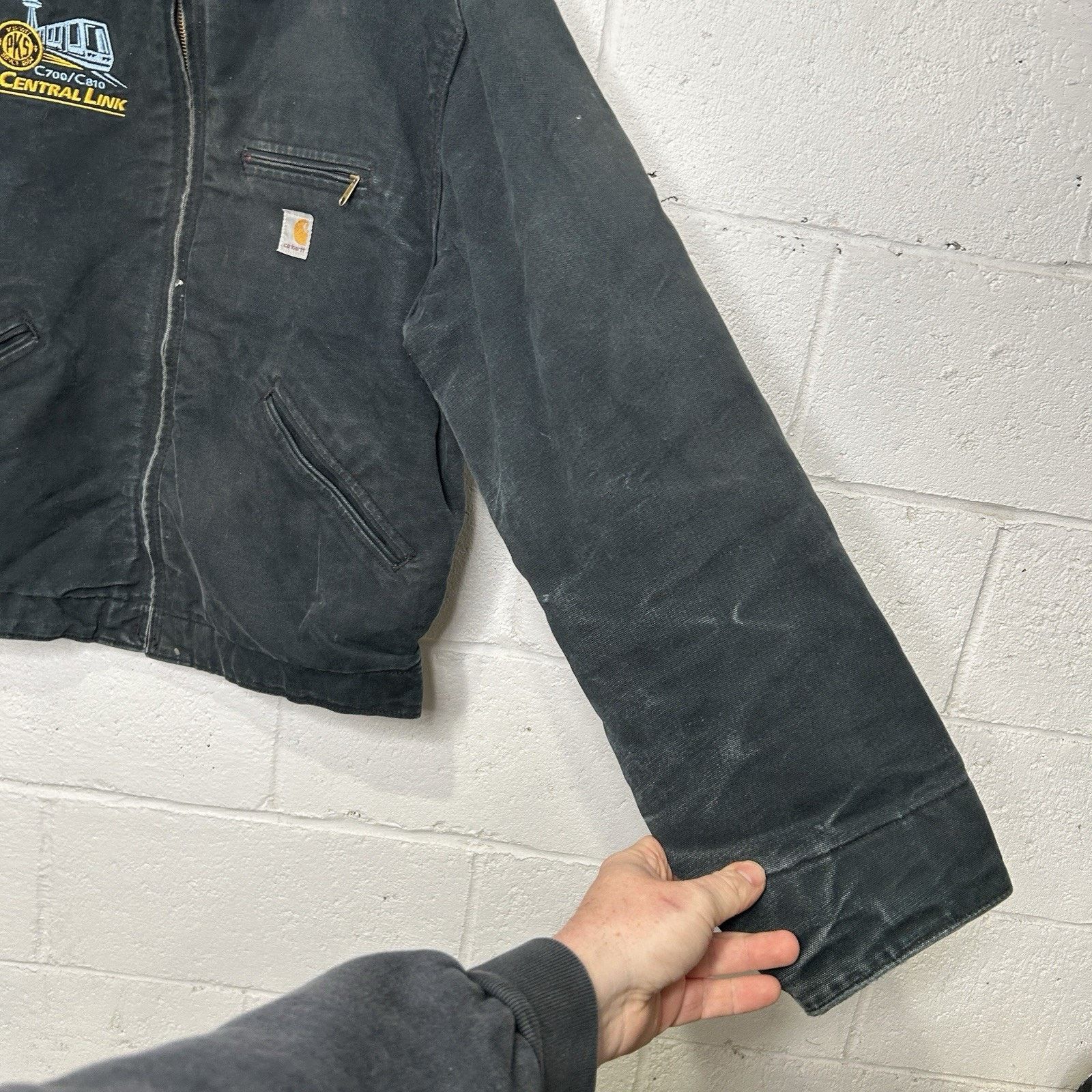 Carhartt Vintage Carhartt Blanket-Lined Detroit Jacket “Black” J01 Size US L / EU 52-54 / 3 - 8 Thumbnail