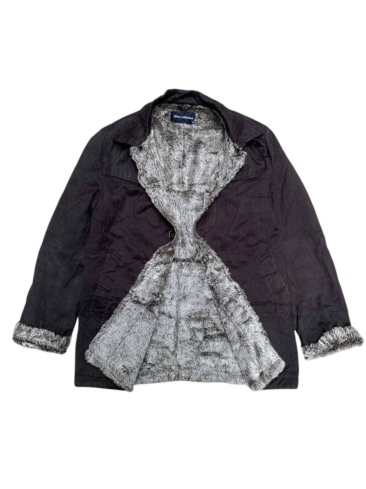 Hysteric Glamour × If Six Was Nine × Le Grande Bleu (L.G.B.) Japanese Urban Collection Fur Sherpa Bondage Jacket Size US M / EU 48-50 / 2 - 1 Thumbnail